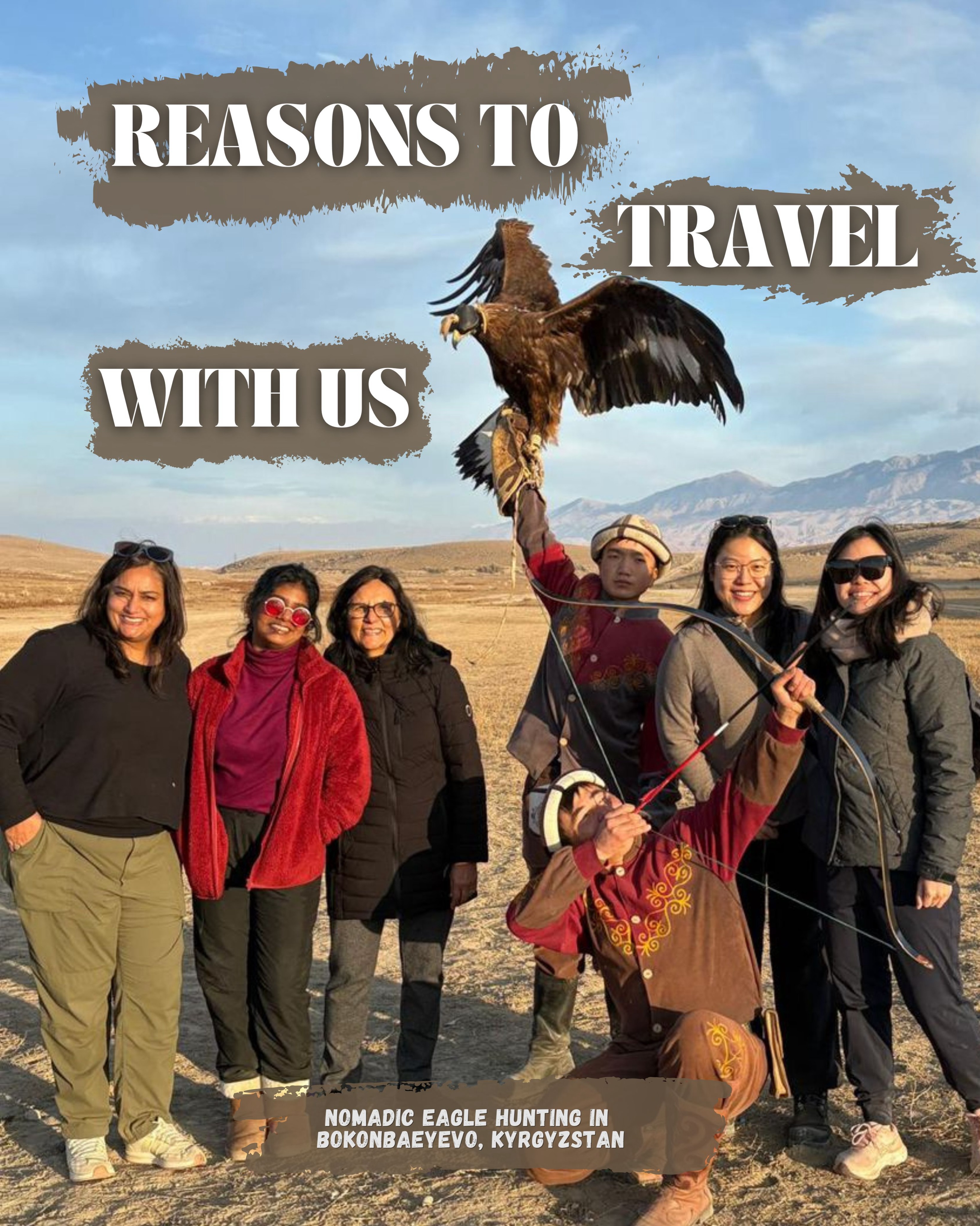 Travel should feel like more than just ticking places off a list. 🌍
At The Untold Direction, we take you beyond the usual tourist trail — into landscapes that feel otherworldly, villages where you’re welcomed into local homes, nights spent under the stars, and adventures shared with people who came for the same reason you did: to experience something different.
🔥 Stand beside the Darvaza Gas Crater in Turkmenistan
🦅 Meet eagle hunters in Kyrgyzstan
🏔 Hike through the mountains with like-minded travellers
⛺ Wild camp in remote corners of Central Asia
🏡 Stay with local families and experience life beyond the hotels
Small groups. Local experiences. Remote places. And plenty of stories to bring home.
Come explore the untold direction with us.
📩 DM us to find out about our upcoming 2027 departures.
#TheUntoldDirection #CentralAsia #Kyrgyzstan #Kazakhstan #AdventureTravel