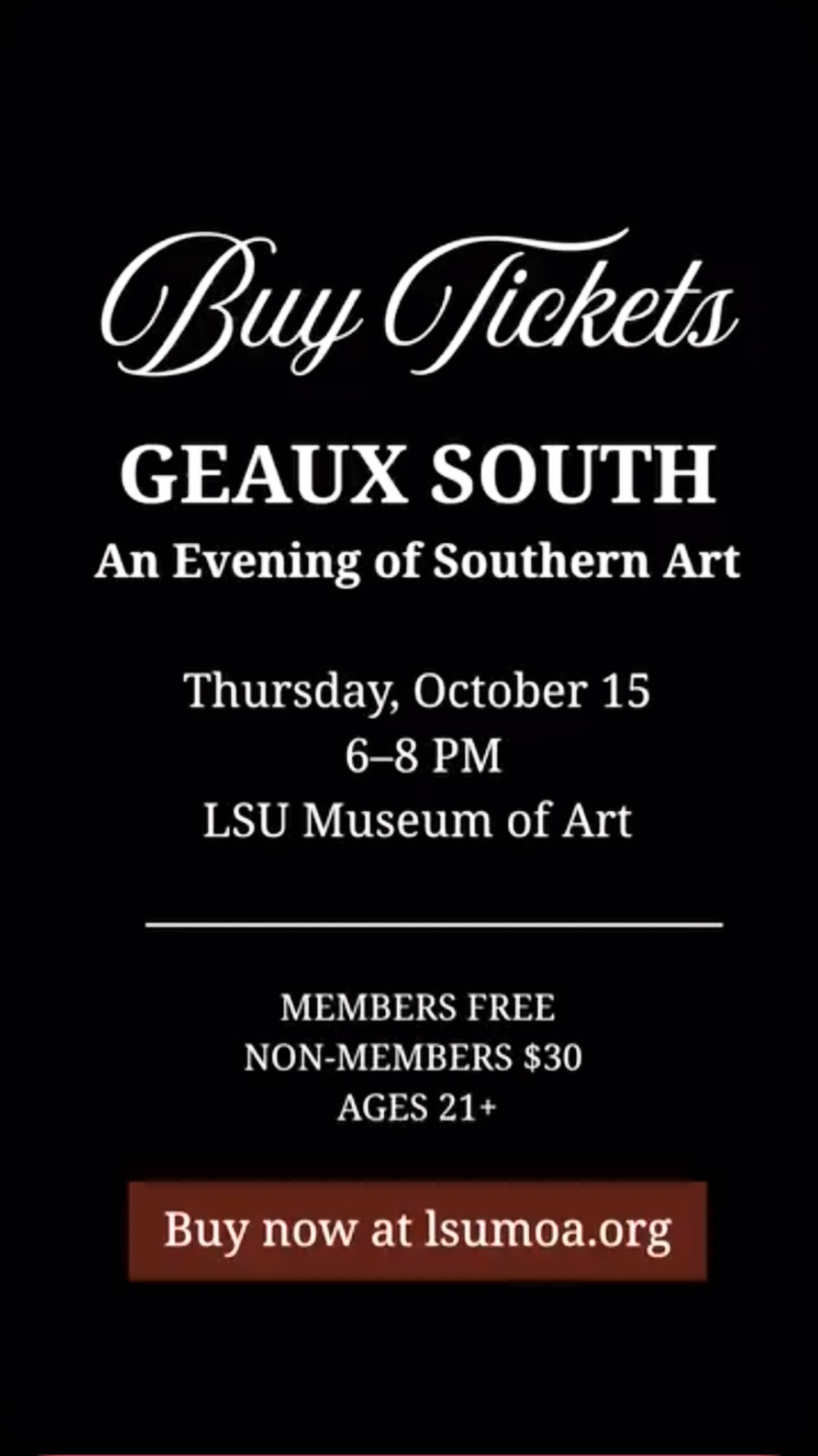 New exhibit at LSU Museum of Art @lsumoa 🎨 Come shop your Southern Gothic looks here with us at the shop ☺️🏰
#timewarpbr
#shoplocal
#midcitybr
#vintagefashion
#lsumoa