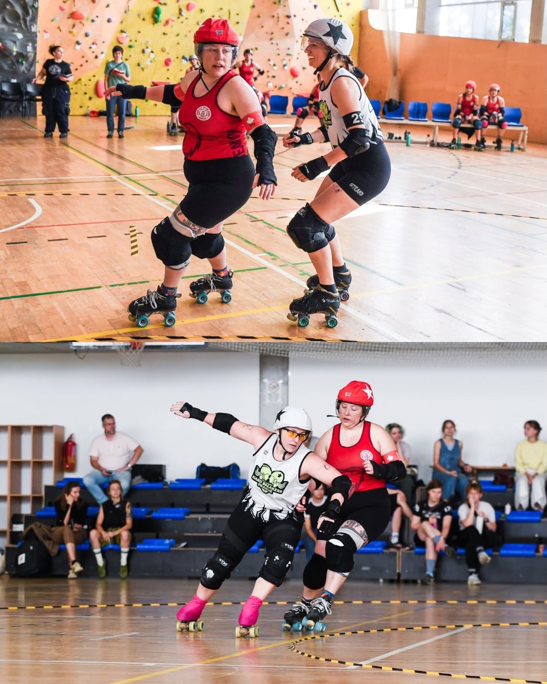 Sezóna oficiálně zahájena. Růžová lavina změřila síly s @bearcityrollerderby a byla to pořádná jízda 💥
___
🇬🇧
Season officially unlocked. Pink Avalanche took on @bearcityrollerderby and what a ride it was.
📸 @janhutter9482