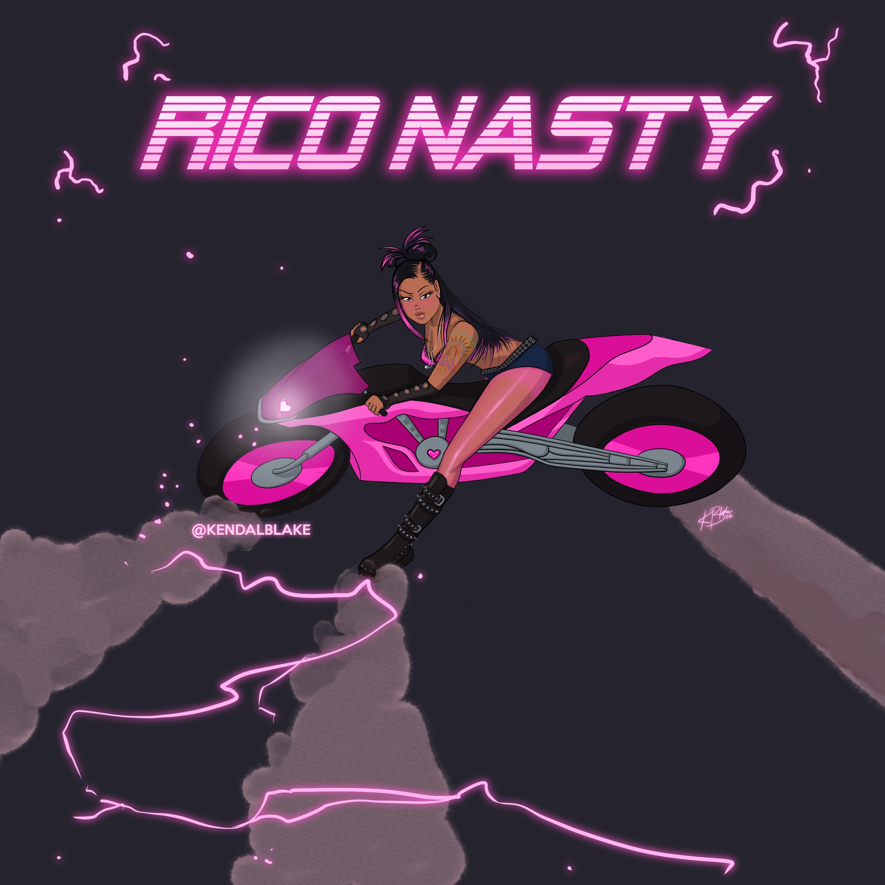 @riconasty 😜💗
I’ve had this idea in my head for a while. Rico Nasty in the Akira bike reference pose. Her style is really it 🤘🏽
Anyways I’ve compiled all my references here as well. Enjoy 🤩
#Blacktober #Blacktober2026 #RicoNasty #Akira