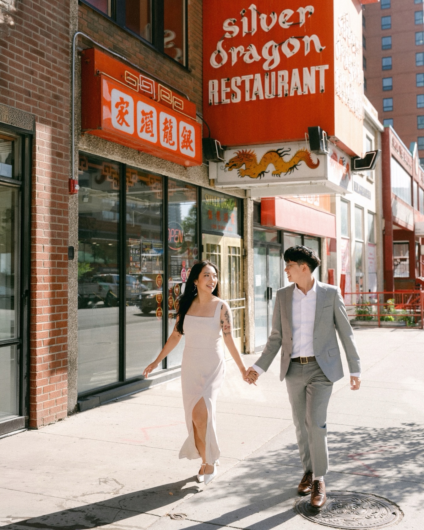 sunny afternoon with A + A exploring calgary’s chinatown 🍜🌇