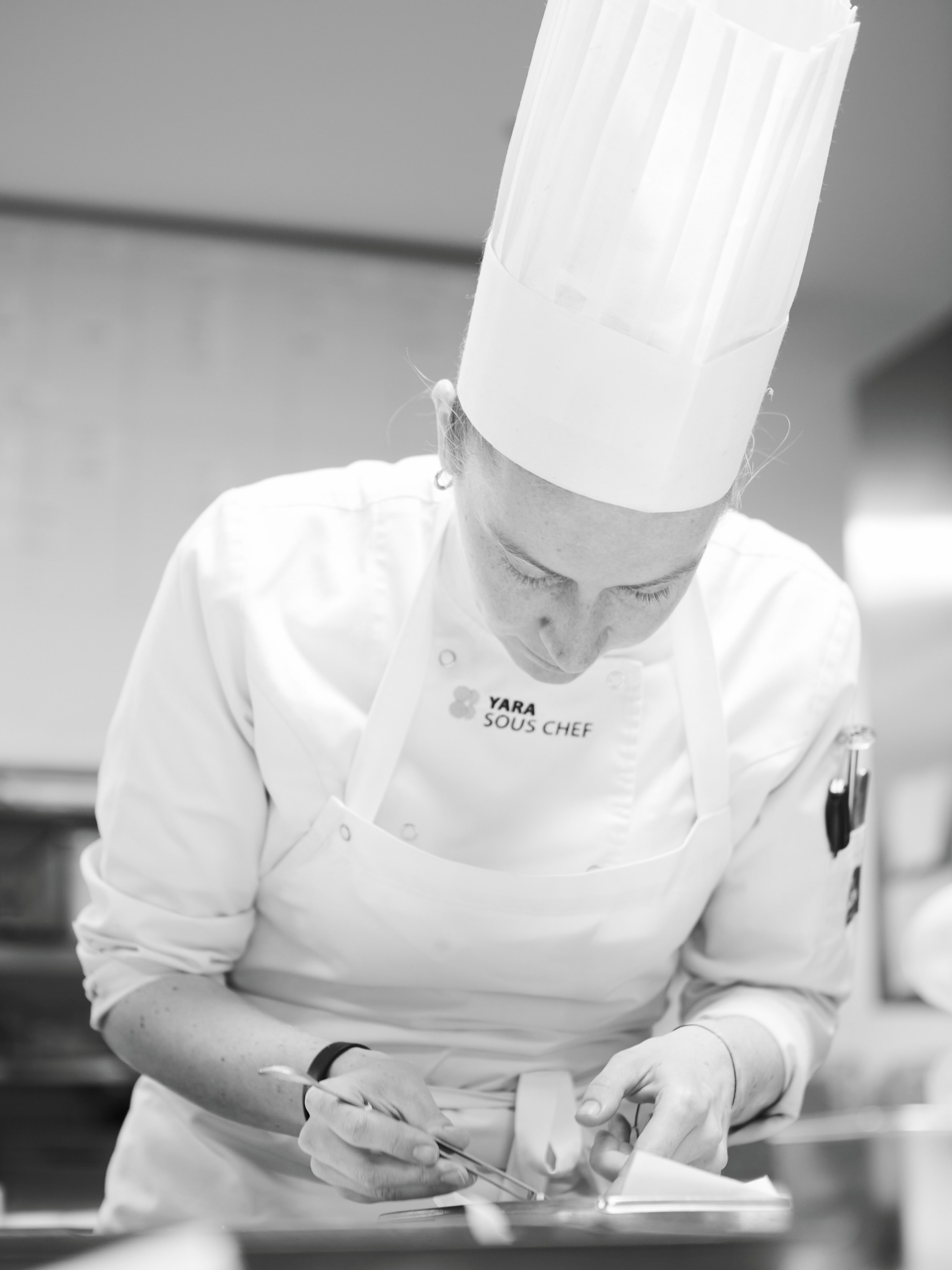 Yara is Tim’s third right hand within Team Boury. As our catering chef, she leads the catering events beyond the walls of our kitchen. With a natural talent for organization and planning, she brings the Boury Experience wherever we go.