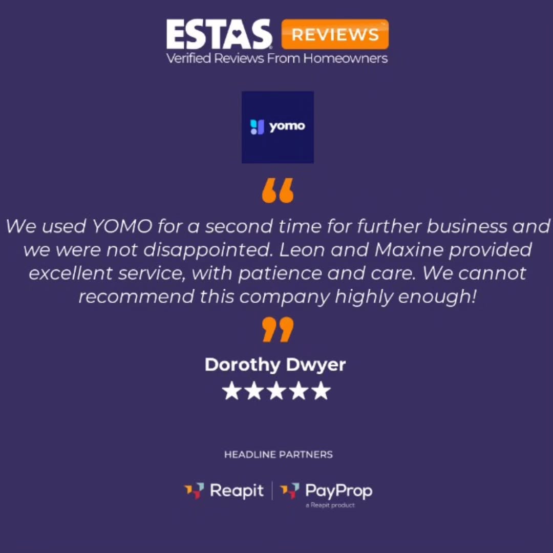 A fabulous review from a returning customer. We can't wait to help for a third time! ⭐️⭐️⭐️⭐️⭐️