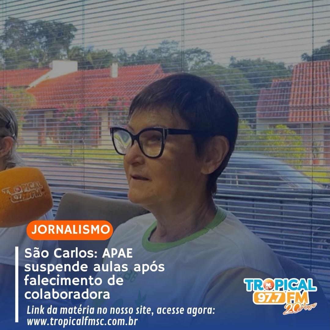 A APAE de São Carlos suspendeu as atividades após o falecimento da Secretária e colaboradora da Escola Especial, Eunice Ternus Pich (foto). As aulas serão retomadas na sexta-feira.
Nice, como era conhecida faleceu nesta quarta-feira (30) junto ao HRO de Chapecó e tinha 65 anos. Ela completaria 66 anos, no próximo dia 6 de outubro. Nos últimos meses ela se afastou para tratamento de um câncer. Por 38 anos, ela atuou como Secretária da APAE.
Conforme a APAE, hoje às 19h ocorre Missa em memória, e a Diretoria da Escola convida a comunidade e a família apaeana para apoia e participar.
Nice era ouvinte participativa da Tropical FM, e interagia diretamente com os comunicadores da emissora.
Recentemente ela participou em entrevista da emissora abordando trabalhos junto a Pastoral da Criança.
Tropical FM/EC