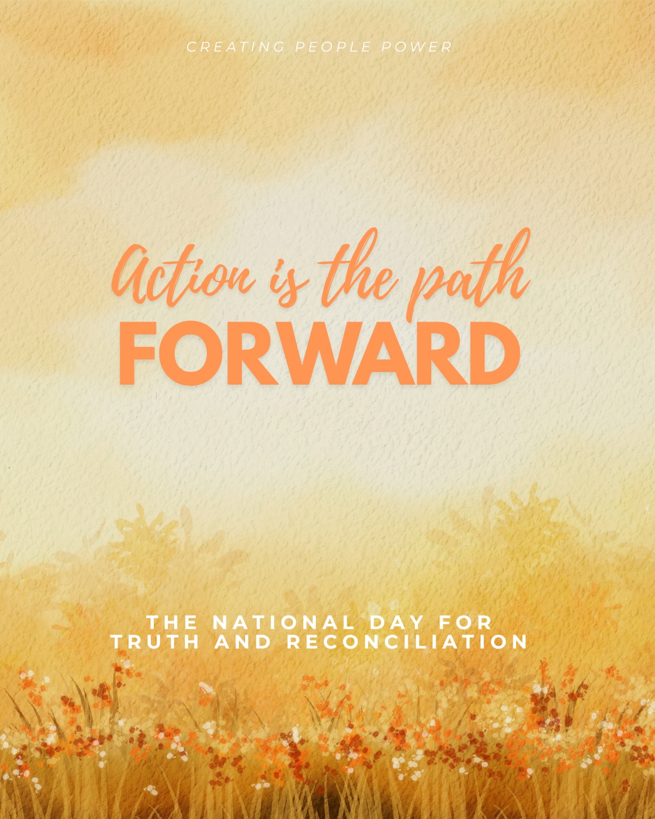 Today is about more than wearing an orange shirt. It’s about action.
Since 2015, Canada has been working with Indigenous partners to respond to the Truth and Reconciliation Commission’s 94 Calls to Action. More than 85% of the 76 calls requiring federal leadership have been completed or are well underway.
But reconciliation is not a destination. It is a journey.
It requires sustained effort across all levels of government, businesses, and communities, in partnership with First Nations, Inuit, and Métis peoples.
At Creating People Power, we encourage you to move beyond awareness and into action:
✅ Learn the history
✅ Listen to Indigenous voices
✅ Support Indigenous-owned businesses
✅ Advocate for meaningful change in your workplace and community
Reconciliation happens when we all take responsibility. Not just today, but every day.
How are you taking action? 👇
