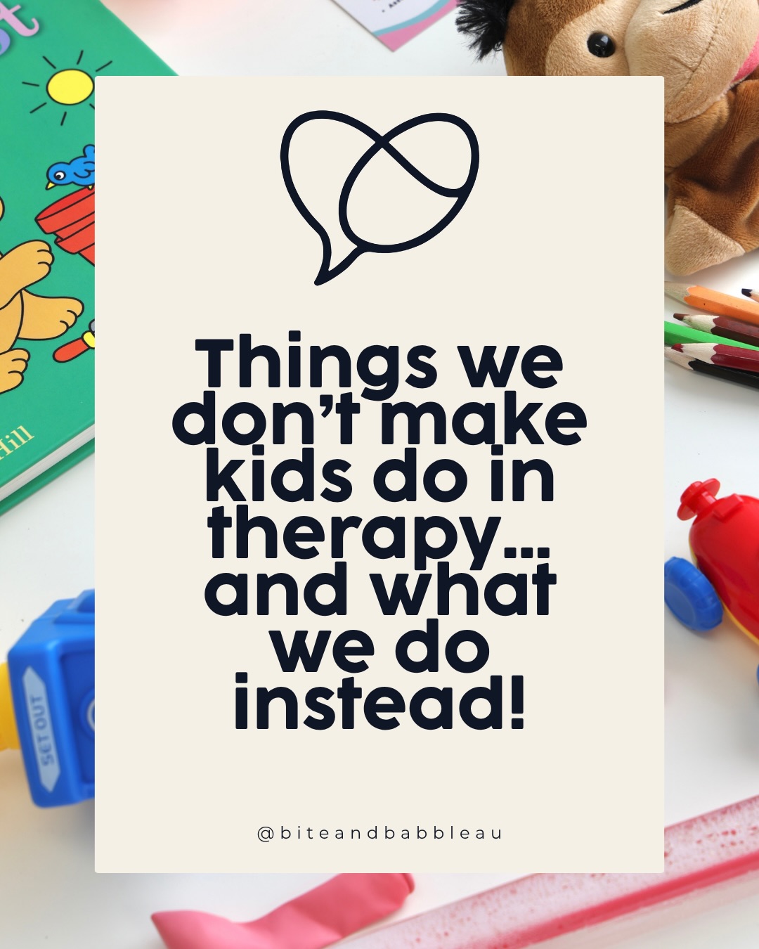 Things we don’t make kids do in therapy (and what we do instead) 💬
At Bite & Babble, we don’t ask kids to hide how they communicate, move or eat. We work with them, so they feel safe enough to try, and that’s where real progress comes from.
A child who looks away can still be listening. A child who moves can still be learning. And every gesture, picture, AAC system and script is communication worth building on 🤍✨
#speechpathology #AAC #neuroaffirming #feedingtherapy #narellan