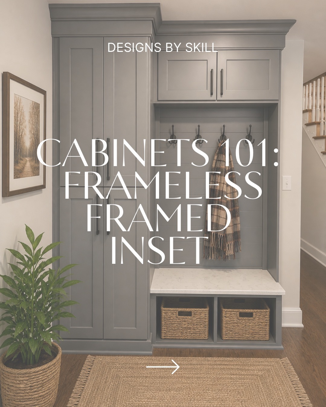 Cabinetry 101: Frameless, Framed, & Inset
Cabinet construction can make a big difference in both the look and functionality of your space. The right choice depends on your design style, storage needs, and the overall look you want to achieve.
These aren’t just your average cabinet doors. ✨ The doors featured throughout this collection are bespoke, designer custom doors offered through Crystal Cabinets, giving homeowners the opportunity to create cabinetry that feels intentionally designed for their space.
From the construction style to the door design, finish, wood species, and details, custom cabinetry allows every selection to become part of the overall design.
Ready to find the perfect cabinetry for your home? Your dream remodel starts with the right selections. Let Designs by Skill help bring your vision to life.