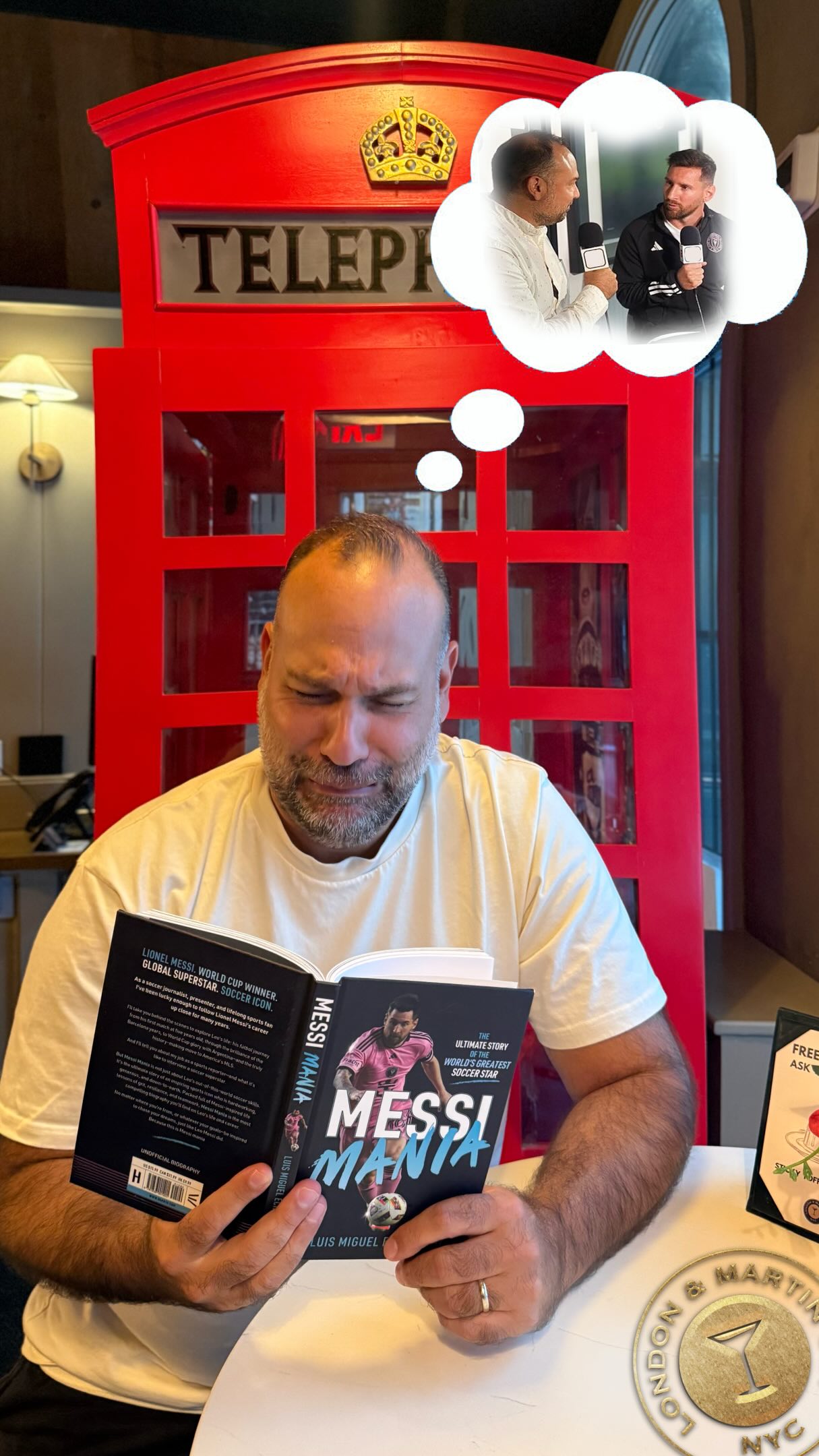 One last time seeing Messi with Argentina 🇦🇷🐐⚽️
We’re handling it really well, clearly. 😭
For emotional support: buy LME’s book Messi Mania.