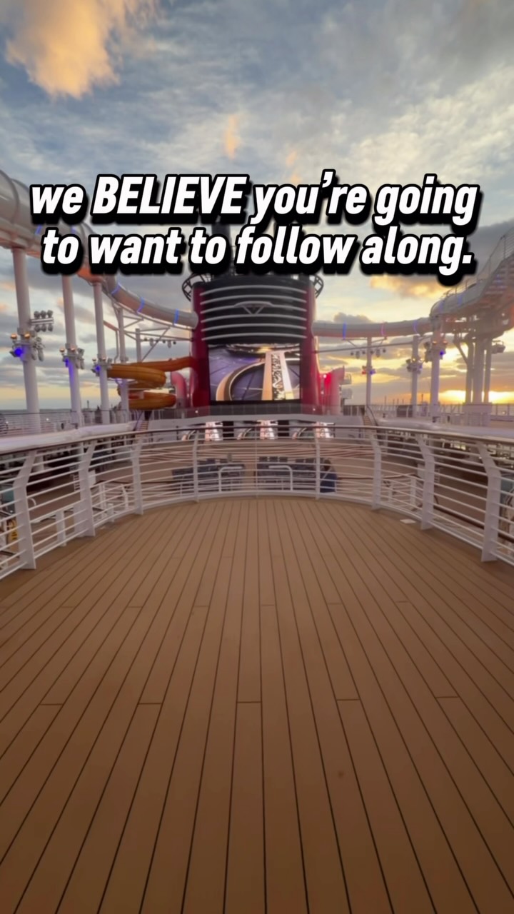 Something BIG is happening next week… and we’ve been keeping a little secret.
We’re not ready to tell you everything just yet.
But here’s your hint:
Disney Cruise Line. 🚢
October 7.
BELIEVE.
Any guesses what’s happening?
Follow If You Can Dream It Travel because we’re taking you along for what comes next.