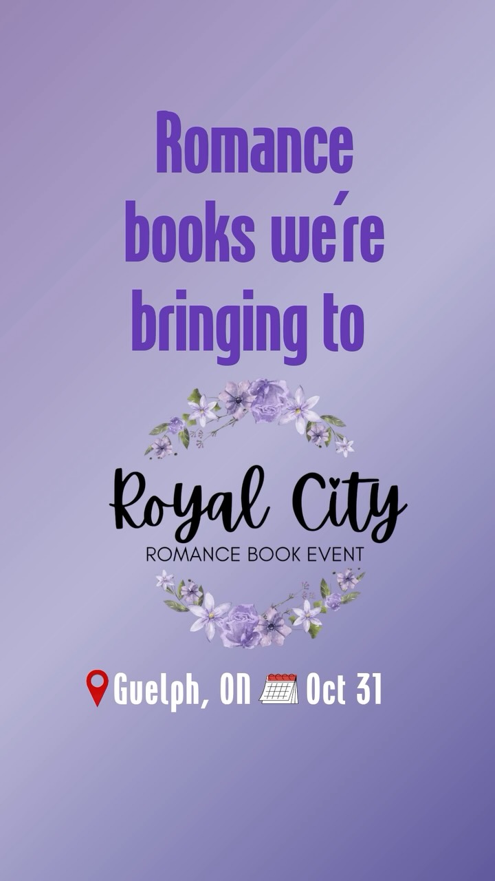 It’s October! That means the first Royal City romance book event is almost here!
Sat. Oct 31st romance readers are taking over Guelph, ON for a day (and night!) of everything from slow burn to insta-love, cinnamon rolls to bad boys (and girls), small towns to big city stories.
Drop by table 23 for billionaire and small town romances by @million.wendy
At table 14 you’ll meet @devinsloane.author and later in life, small town romances.
Also at table 14 is @dlcroisette and her cinnamon roll book boyfriends and new football romance series
Visit Table 35 for hockey and cowboy romances by @nikkijewell_books
Will we see you there? Tell us what trope you obsess over and we’ll recommend you a book.
Limited tickets still available @royalcityromance
#romancebooks #royalcityromance #readingromance #romancebookstagram #bookstagram