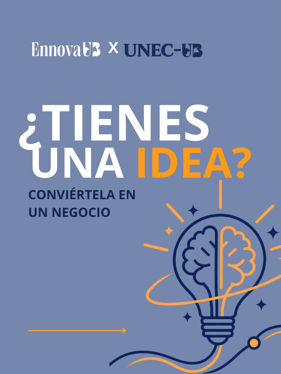 💡 ¿Tienes una idea? Es hora de convertirla en algo real.
EnnovaUB x UNEC-UB os invitamos a un workshop pensado para descubrir cómo transformar una idea en un proyecto de negocio 🚀
Conoceremos de primera mano la experiencia de jóvenes emprendedores que compartirán su recorrido real: desde los primeros pasos y retos hasta la creación de su propia startup.
🤖 Además, contaremos con una masterclass de Guillermo Vargas sobre cómo validar y acelerar ideas de negocio con la ayuda de la inteligencia artificial.
📅 6 de octubre
🕐 12:15 – 13:30 h
📍 Universitat de Barcelona – FEE, Aula 2004
✨ Experiencia real, emprendimiento, innovación e IA en una misma sesión.
⚠️ ¡Plazas limitadas!
👉 Inscríbete a través del link:
https://forms.gle/MgKdhPDiXuKqB1VF6
¡Te esperamos! 🚀
#EnnovaUB #UNECUB #UniversitatDeBarcelona #Emprendimiento #Innovación