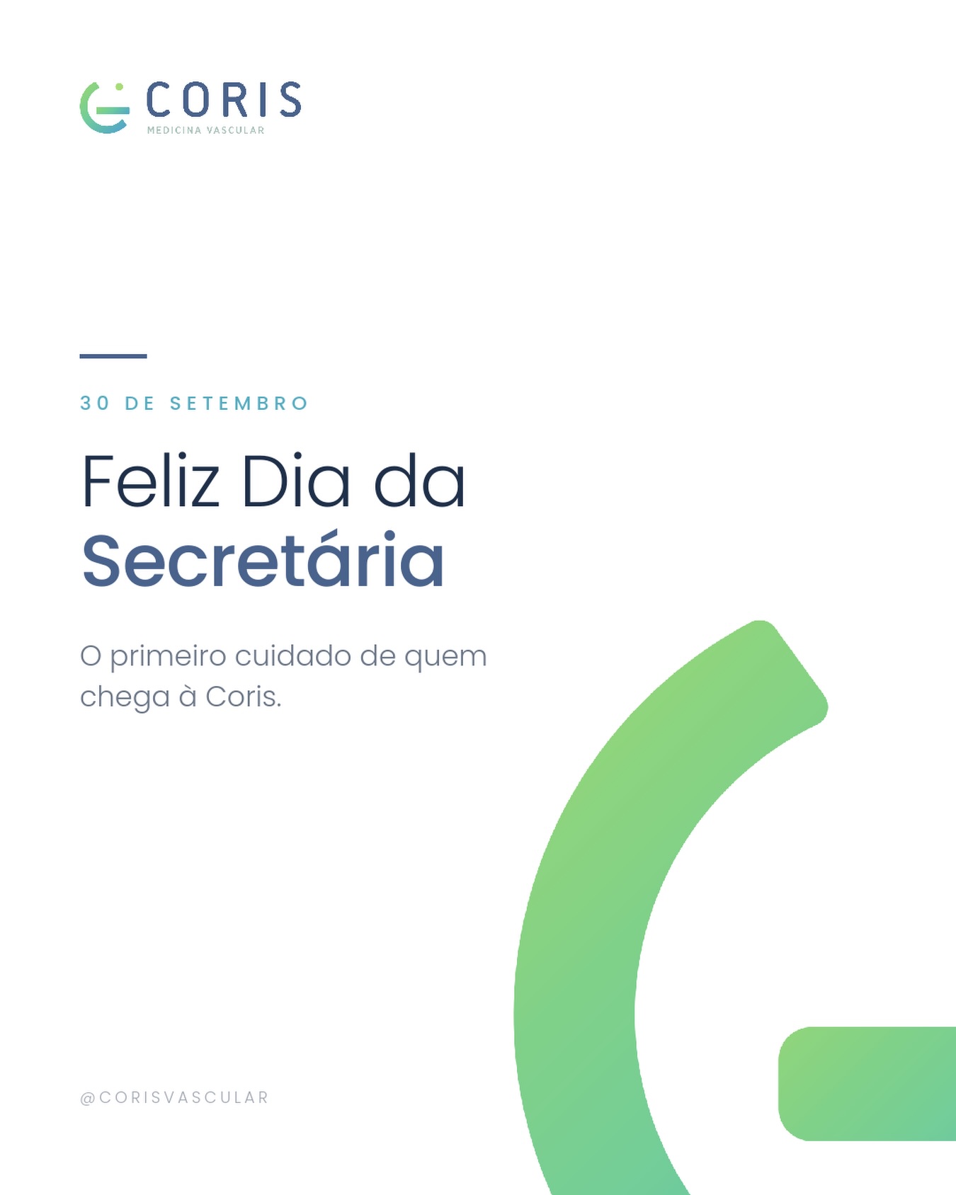 Antes do médico, antes do exame, antes de qualquer procedimento, tem alguém que recebe, escuta e organiza.
Hoje é o Dia da Secretária, e a homenagem vai para quem faz esse primeiro cuidado acontecer todos os dias na Coris.
Obrigado por cuidarem tão bem de quem chega até nós.
#DiaDaSecretária #Coris #MedicinaVascular #Florianópolis
