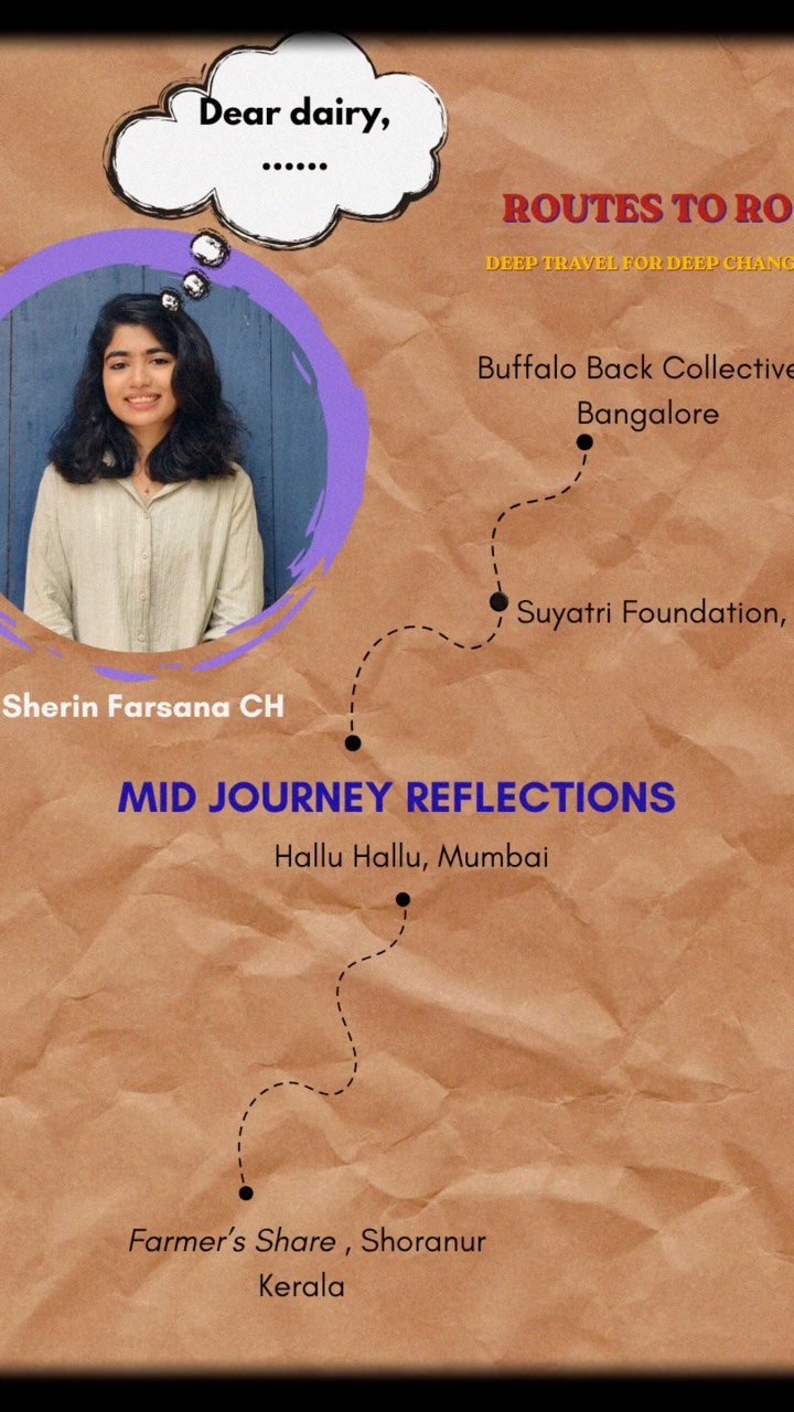 Do Alivelihoods and sustainable income go hand in hand? 🤔 here is what Sherin has to say 🪻
#Midjourneyreflections