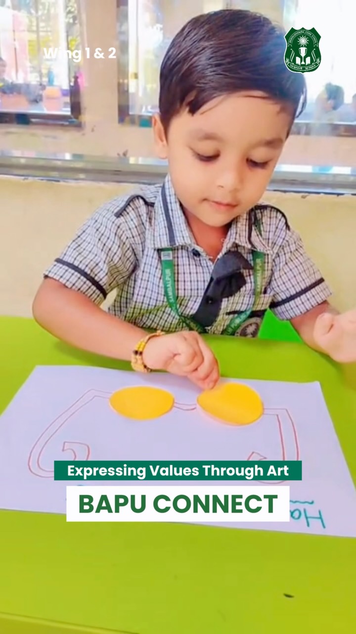 Through the Bapu Connect initiative, students of Wing 1 & 2 (Nursery–V) at DPS Sambalpur expressed their creativity through a joyful art activity. 🎨✨
With colours, imagination and thoughtful expressions, our young learners connected with the timeless values of Mahatma Gandhi while enjoying the beauty of learning through art. 🌿
#BapuConnect #GandhiJayanti #ArtActivity #DPSsambalpur #LearningThroughArt