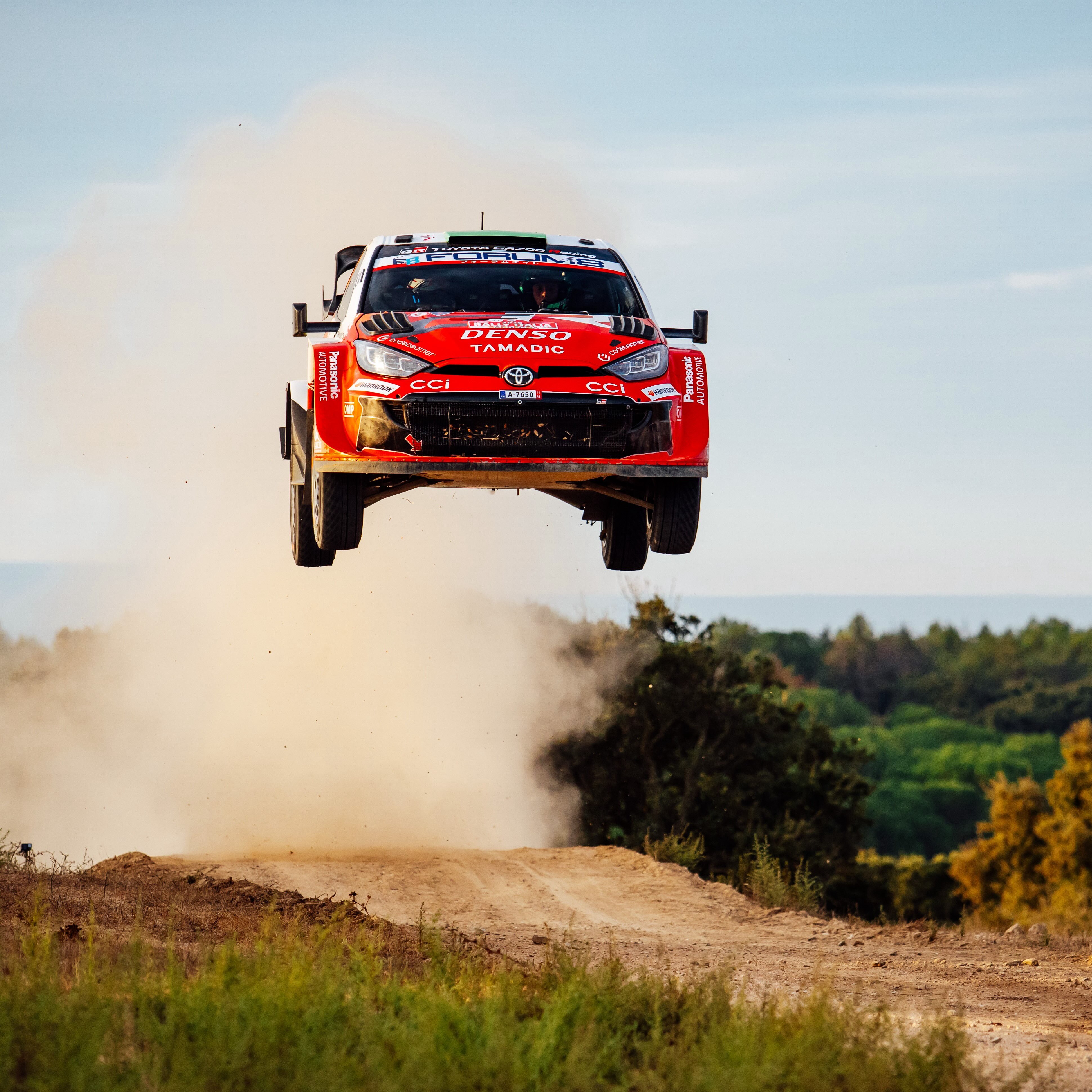 Tough day in Sardinia 🇮🇹
Not a bad start this morning, but a difficult afternoon in rough conditions. We managed to stay out of trouble, which was important, but struggled to deliver the pace.
We have a decent road position tomorrow, so we’ll see what we can do. It won’t be easy to close the gap, but we have to try to be there or thereabouts.
Still early days - we’ll keep at it 👊🏼
#EE33 #RallyItaliaSardegna #ToyotaGAZOORacing