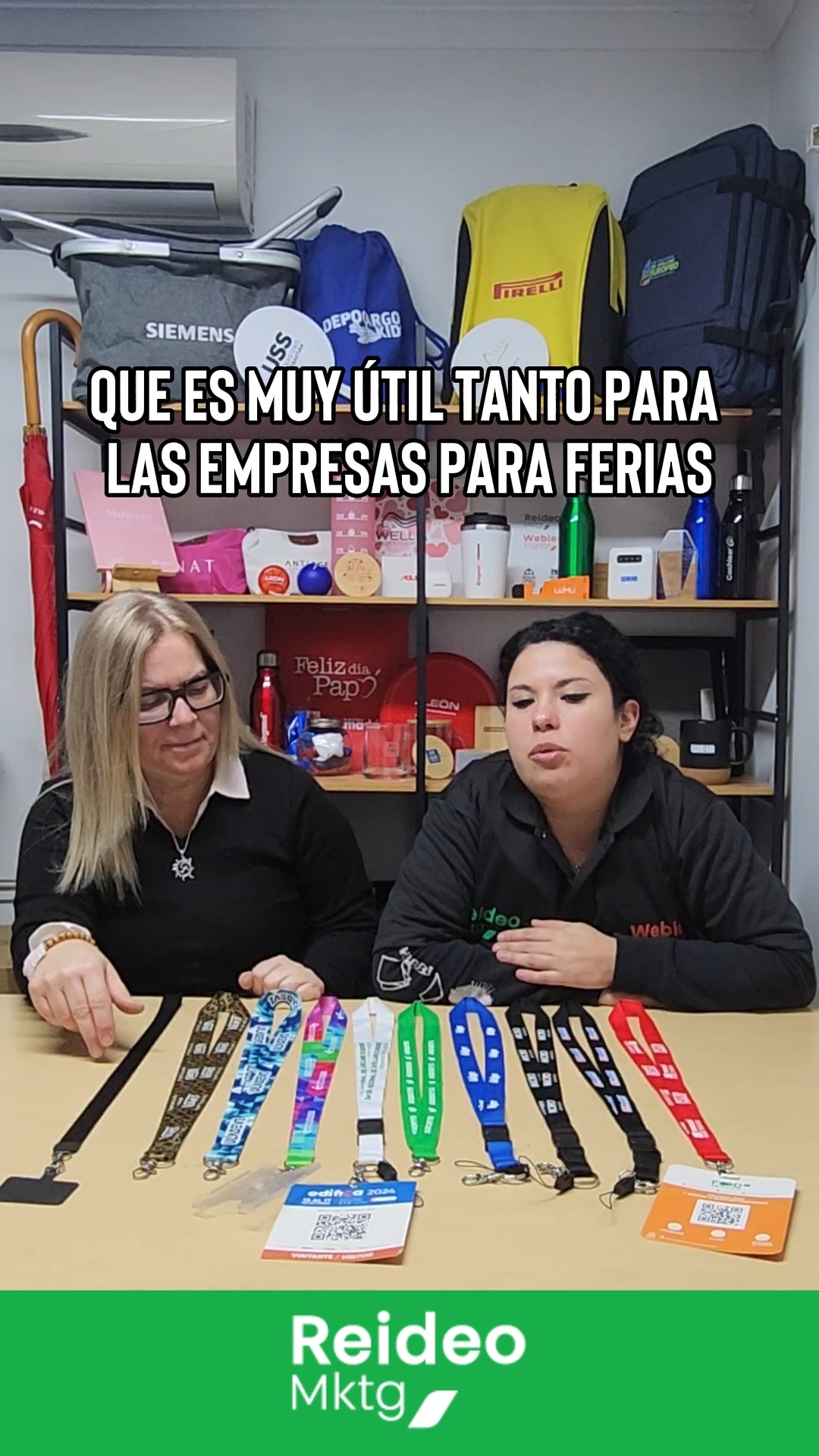 Infaltables para la seguridad e identificación de tu empresa.
Diseñamos y fabricamos las cintas con la paleta y gráficos de tu empresa. Revisa todas las opciones y cotiza tus lanyards personalizados en nuestra web.
🌐 www.reideo.cl
📱 +56 9 4754 7994
✉️ pedidos@reideo.cl | ventas@reideo.cl
#ReideoRecomienda #LanyardsChile #CintasDeAcreditación #MerchandisingChile #RegalosPublicitariosChile #AcreditaciónParaEventos #Santiago #Chile #ConLogo #IdentificaciónCorporativa #LanyardsPersonalizados