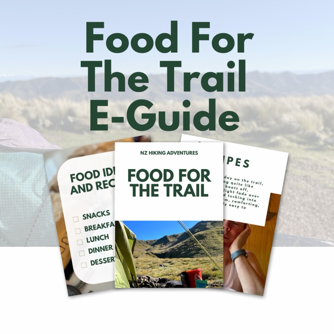 After years of day, overnight and multi-day hiking, I’ve finally put together my go-to hiking food guide.
Inside, you’ll find exactly what I eat on overnight and multi-day hikes, including breakfasts, lunches, dinners, snacks, desserts and the little extras that make hut life even better.
Lightweight, practical and based on real hikes around New Zealand.
#nzhikingadventures #eguide #hiking #hikingfood #guide