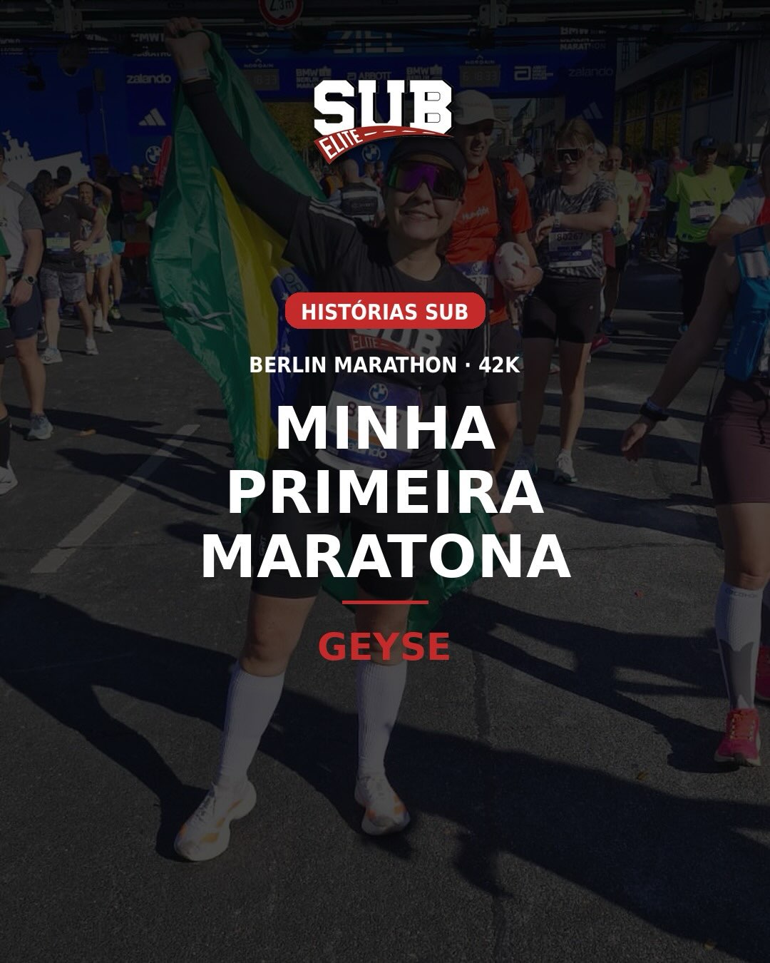 HISTÓRIAS SUB | Minha primeira maratona
“O sentimento foi, e continua sendo, de profunda e imensa gratidão.”
Primeira de muitas, Geyse. 🇧🇷
Parabéns
#SubElite #HistoriasSub #BerlinMarathon #PrimeiraMaratona