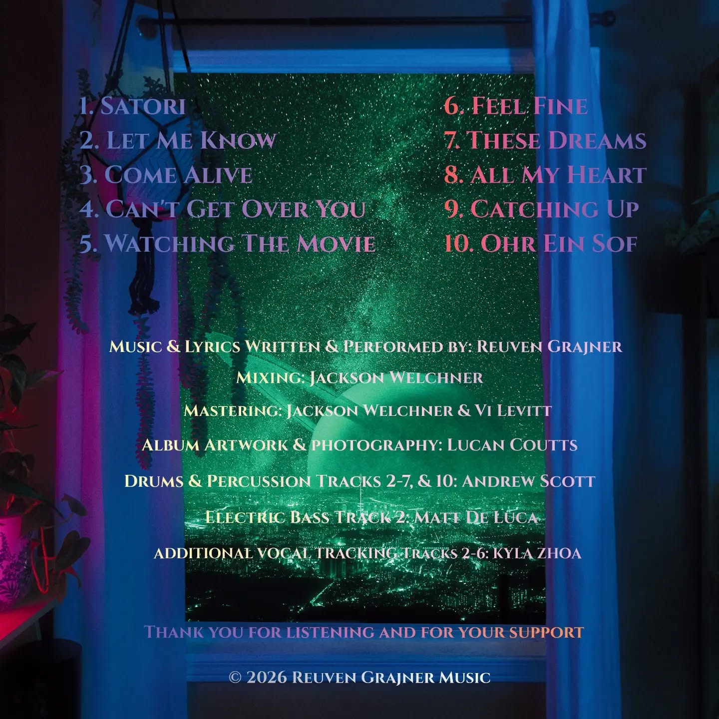 Only one week until the album releases!
ππͺ
This is the rear cover with a 10 song tracklist and album credits.
ππͺ
Pre-save link in bio
.
.
.
#debutalbum #originalmusic #comealive #jazz #rnb