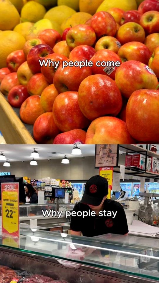 You might come in for the fresh produce, quality range and a full trolley… but our team are a pretty good reason to keep coming back! ❤️🛒
Friendly faces, genuine help and always up for a chat when you need one. They’re a big part of what makes Sacca’s feel like Sacca’s.
#HomeCooking #FreshProduce #FreshFoodDaily #SaccasFineFoods #WhatsForDinner