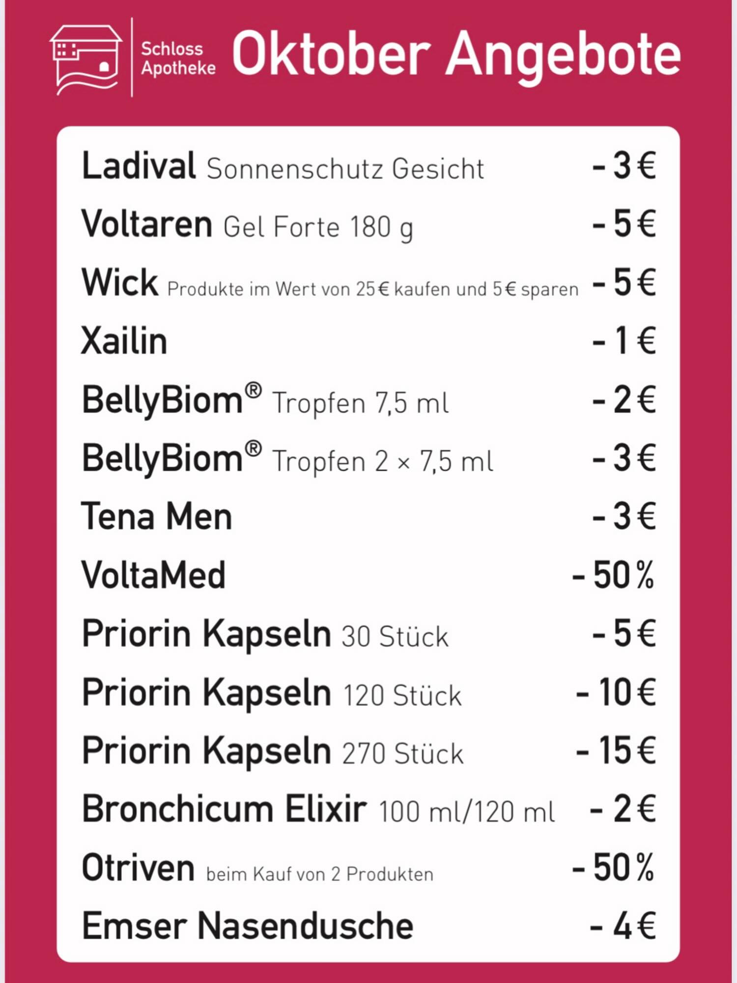 Wir für euch 🤗☺️ #gomaringen #apotheke #preiswert