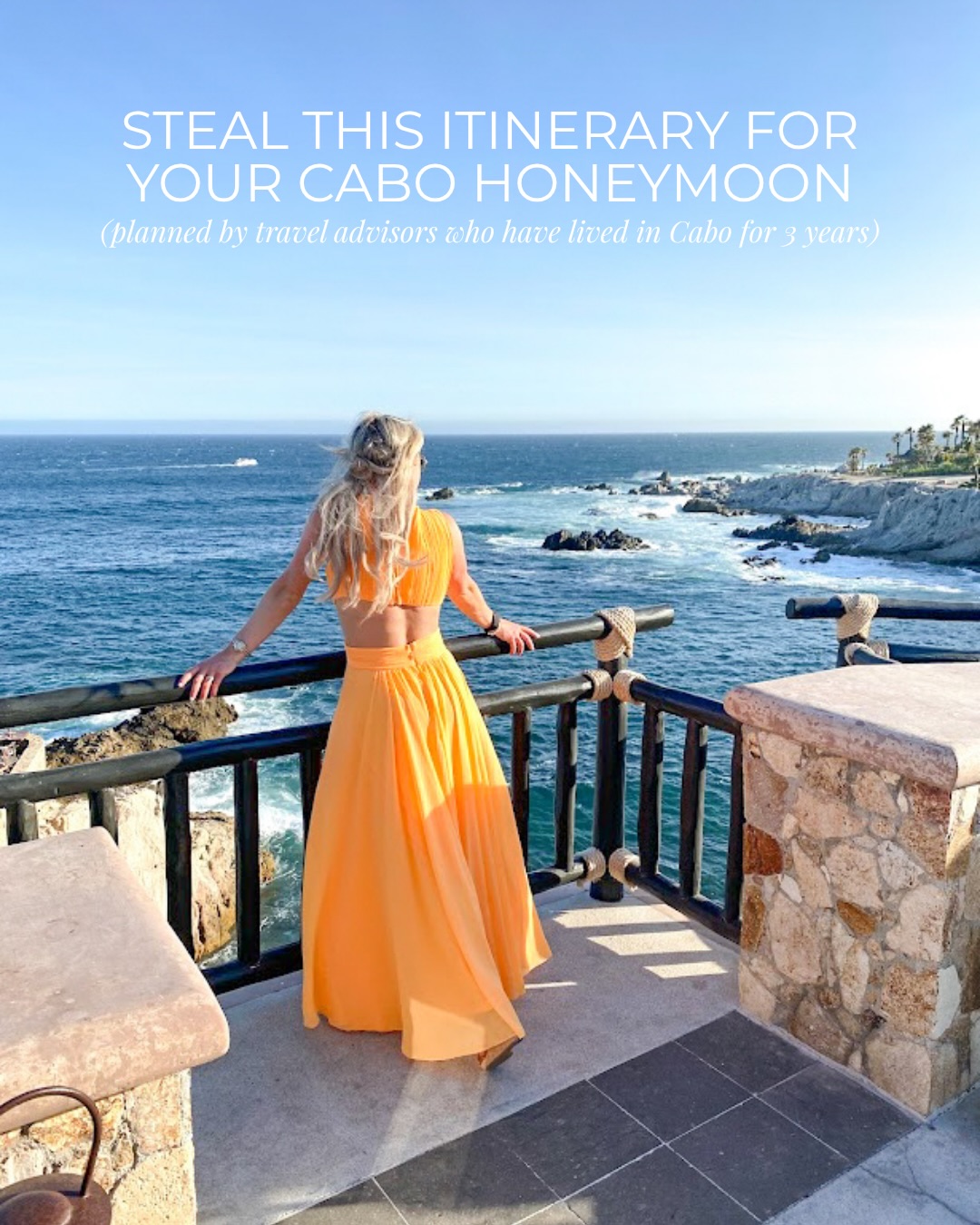 Our favorite Cabo itineraries have one thing in common: time to actually enjoy your resort!
For this honeymoon at Esperanza, Auberge Resorts Collection, we planned a mix of incredible dinners, one daytime experience & plenty of resort time.
The couple had dinner at some of our favorite spots in Los Cabos — Cocina del Mar, Sunset Monalisa, Ilios & El Farallon — plus a premium snorkel catamaran cruise. Comment TOUR for a link to their excursion or comment TABLE for dinner reservations.
Pro tips for Cabo trip planning: choose an incredible resort, make reservations for the restaurants you really want to experience a month in advance, add a special activity or two & leave enough open time to actually enjoy where you’re staying.
We can help with the entire trip — from choosing & booking the right resort to private airport transportation, restaurant reservations, yachts, tours & other experiences.
And when we book eligible luxury hotels for our clients, we can often add VIP benefits like daily breakfast, resort credit & priority for room upgrades, early check-in & late check-out.
Comment PLAN to start planning your Los Cabos vacation with us.
Don’t forget to follow @kitchensinkit for the best of Los Cabos plus luxury travel tips & inspiration worldwide!