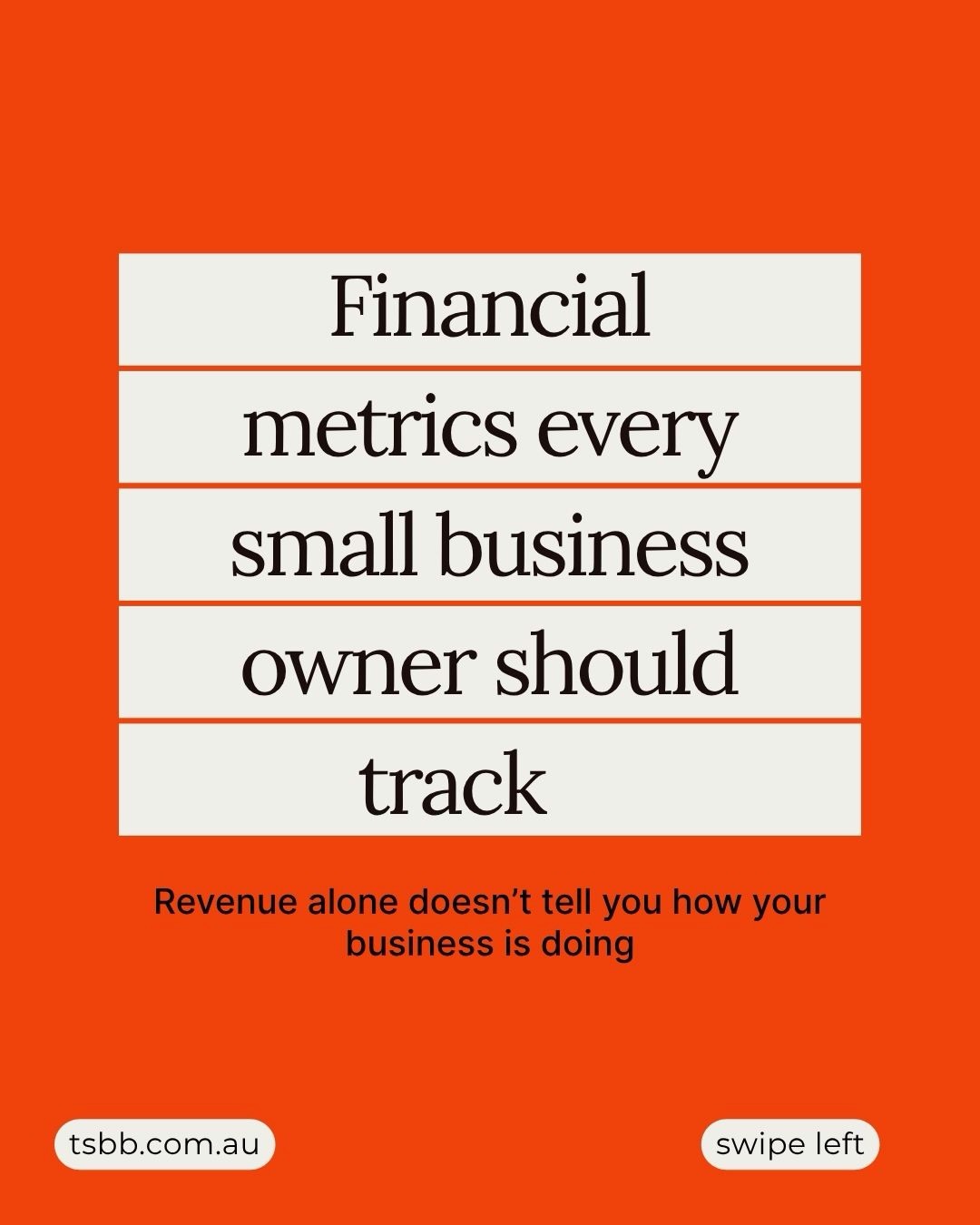 Making sales is great, but do you know what your numbers are actually telling you?
Swipe to learn the numbers worth watching.
You don’t need to obsess over every number in your business, but you should know the numbers that help you understand your profitability, cash flow and overall financial health.
Need help keeping your books accurate and your financials up to date?
Reach out or give us a call using the link in our profile!
.
.
.
#thesmallbusinessbook
#perthbookkeeper
#perthaccountant
#WAbookkeeper
#WAaccountant