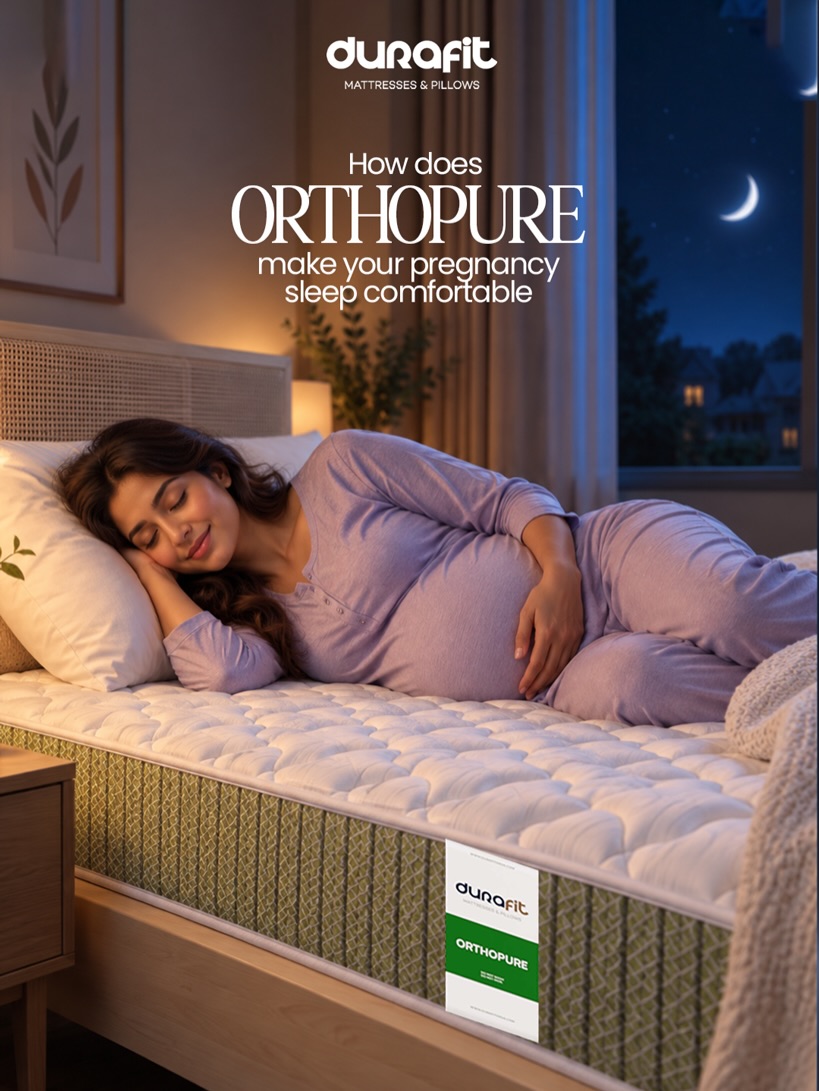 Pregnancy changes everything — including how your body needs to be supported while you sleep. 🤰💤
With ORTHOPURE, every layer is designed to deliver the right balance of comfort, pressure relief, breathability & orthopedic support as your body changes.
Because growing a new life is hard enough. Your mattress shouldn’t be. 💚
#Durafit #Orthopure #PregnancySleep #PregnancyComfort #MaternitySleep OrthopedicMattress BetterSleep SleepBetter