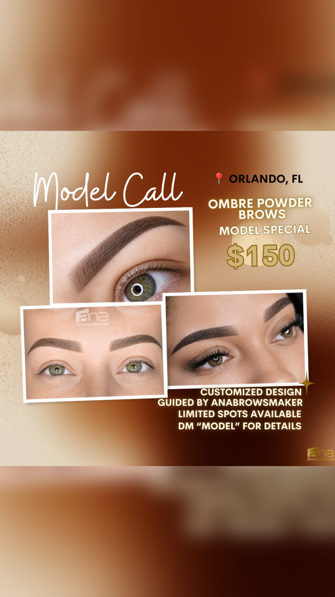 Comenta MODELO y te llega el link para que vengas por tu PMU 50% OFF SPECIAL MODELS
❌ “¿Te harías cejas, labios o eyeliner con un aprendiz? y si te dijera que ellas trabajaran bajo mi guia directa y supervision constante por lo que sentiras que estas en manos de expertas!!! ademas por ser MODELO, obtienes 🔥 50% DE DESCUENTO 🔥 en la Micropigmentacion de cejas, labios o eyeliner!!!
Estamos buscando modelos para cejas, labios y eyeliner, quienes serán atendidas por nuestras estudiantes en formación avanzada, siempre bajo mi supervisión directa, mentoría y guía paso a paso, asegurando técnica, diseño y resultados armoniosos.
Soy Ana CEO en Anabrowsmaker! especialista en Maquillaje Permanente y formadora profesional, con más de 7 años de experiencia formando Artistas de Maquillaje Permanente y realzando la belleza natural a más de 2000 clientes satisfechas !!! Top 5 estrellas en Orlando Fl!! quiero invitarte a vivir una experiencia segura, guiada y de alta calidad en nuestro salón.
💎 Como modelo, obtendrás:
✔️ Procedimientos realizados con protocolos profesionales
✔️ Acompañamiento experto durante todo el servicio
✔️ Productos y equipos de alta calidad
✔️ 50% de descuento en tu tratamiento
Si deseas realzar tu belleza con un acabado profesional y aprovechar esta oportunidad exclusiva, esta invitación es para ti.
📍 Cupos limitados
📩 Escríbenos para más información y agendar tu cita
Tu belleza, en manos expertas 🤍
✨ Esto NO es un experimento ! llevo años formando Artistas de Maquillaje Permanente en capacitaciones guiadas y mentorias que han transformado vidas!
Requisito para ser modelo? Solo tener cejas naturales!
📩 Escríbe “MODELO” y te envio por el link donde podras agendarte como modelo segun nuestra disponibilidad
⏰ Cupos LIMITADOS
📍 4248 Town Center Blvd. #4. Orlando Fl 32837
Texto y llamada : 6892037311 WhatsApp 4072358583
Solo en Anabrowsmaker
✨ Tu belleza, guiada por manos expertas ✨