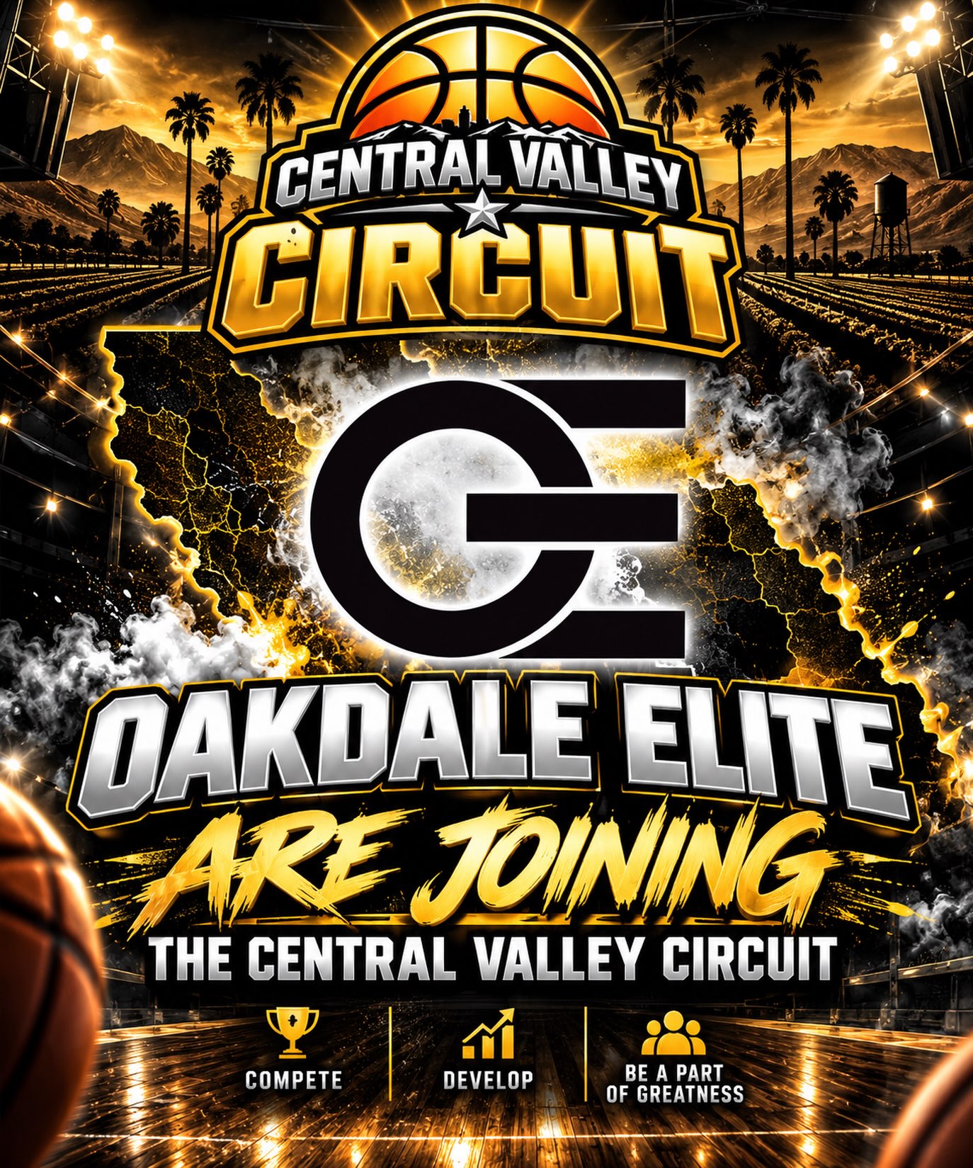 π₯π WELCOME TO THE CENTRAL VALLEY CIRCUIT, OAKDALE ELITE! ππ₯
The Circuit keeps getting BIGGER and STRONGER! Weβre excited to officially welcome Oakdale Elite to the Central Valley Circuit! πͺπ
Oakdale is coming to compete, and weβre looking forward to seeing them battle against some of the top programs throughout the Central Valley.
π COMPETE
π DEVELOP
β BE A PART OF GREATNESS
Every new program makes the competition stronger. Every game matters. Every event is another opportunity to prove where you stand.
π₯ OAKDALE ELITE IS IN! π₯
Whoβs joining the Circuit next? ππ
#CentralValleyCircuit #OakdaleElite #CentralValleyBasketball #YouthBasketball #TravelBasketball AAUBasketball OakdaleBasketball BasketballCommunity YouthSports CourtsideSportsManteca TheCircuit