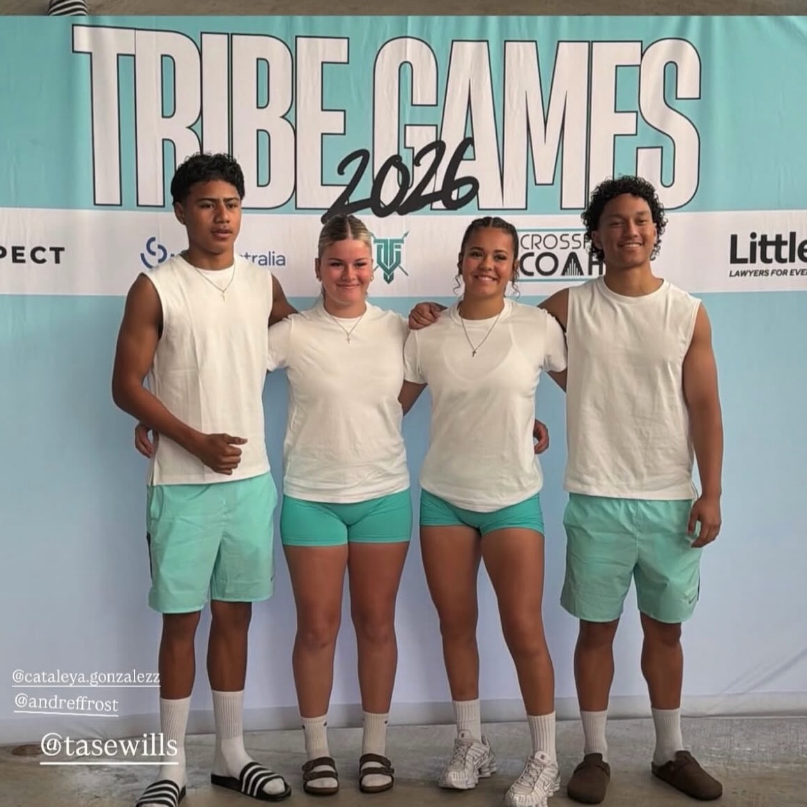 Congratulations to both @cataleya.gonzalezz and @gabriella.gonzalez0 and their fellow team mates , who yesterday took on @thetribegames . They were the youngest team out there throwing down with the adults. They held their own in a stacked field.
.
The future is looking strong 💪
