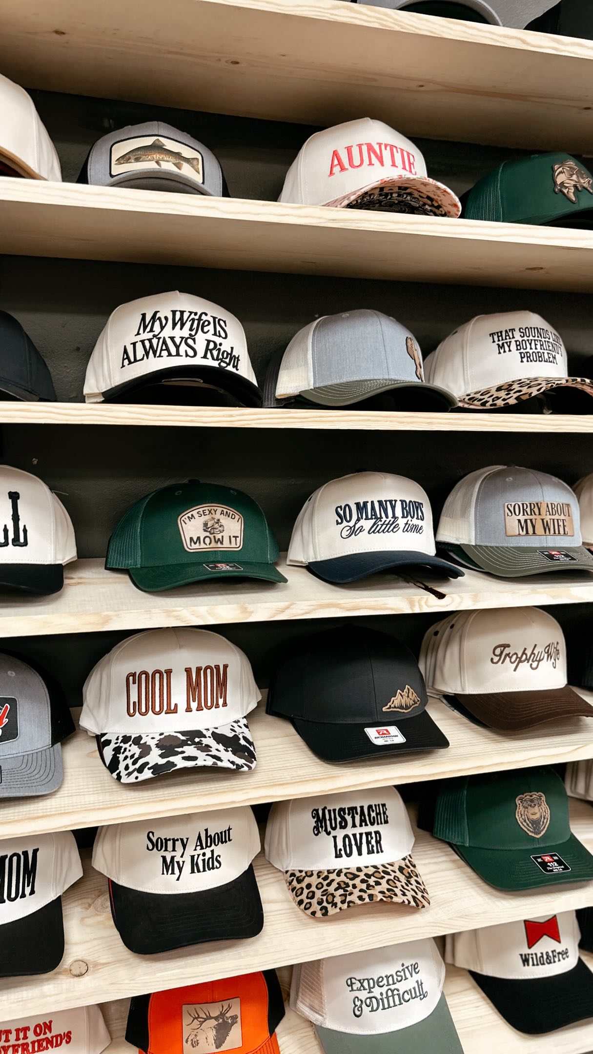 * Drumroll here* 🥁🥁🥁🥁🥁…
NEW ARTIST ALERT
Say hello to 208 Tees 👋🏼
They just landed at The Bohemian and brought ALL the good stuff with them. Embroidered trucker hats with sayings that are way too accurate, fun T-shirts, and plenty of pieces you’ll probably want to take home immediately. 😂
Whether you’re a hat person, a graphic tee person, or a “wait…I need that” person, you’re going to want to check them out.
✨ Now available at The Bohemian ✨
Go find your new favorite.
#GraphicTees #hats #shoplocal #spokanesmallbusiness