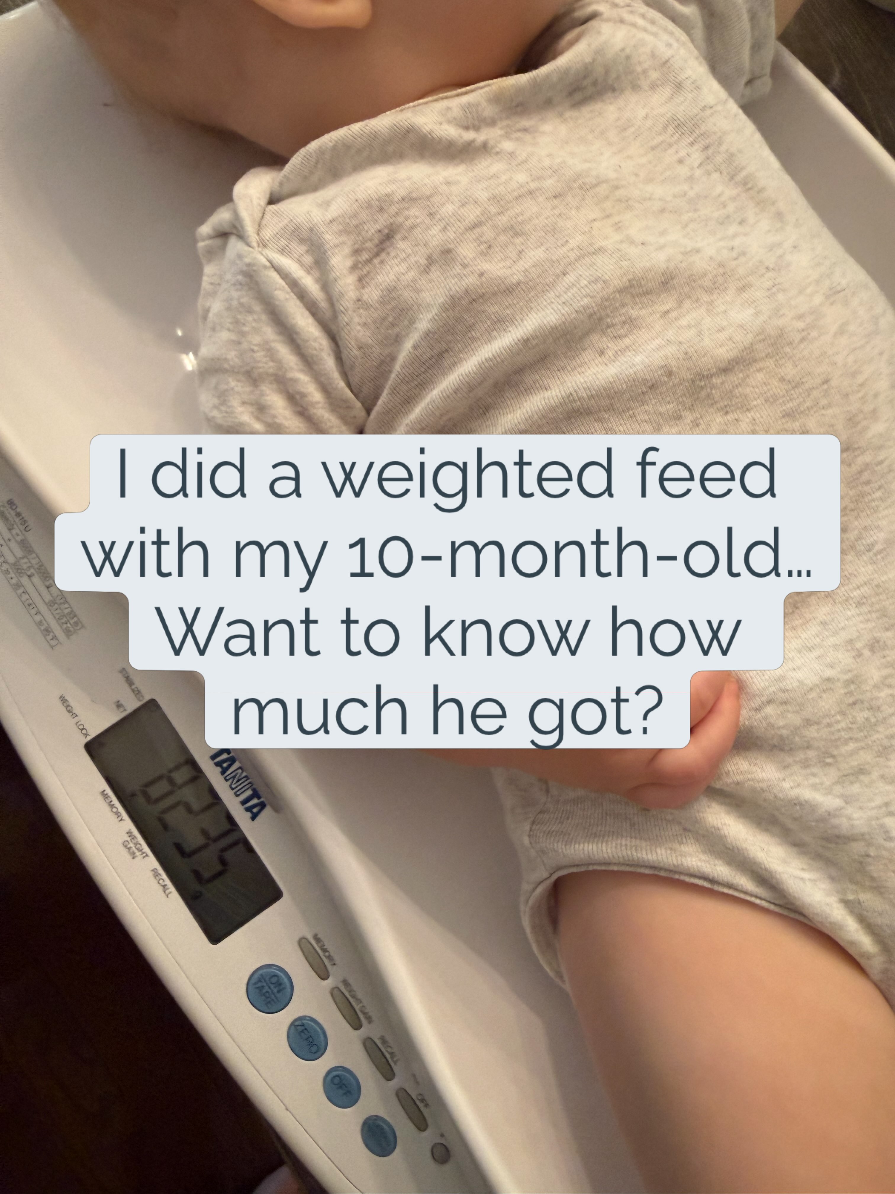 Sometimes he wants a meal. Sometimes I’m just a snack 😉 you can be a snack too, mama!