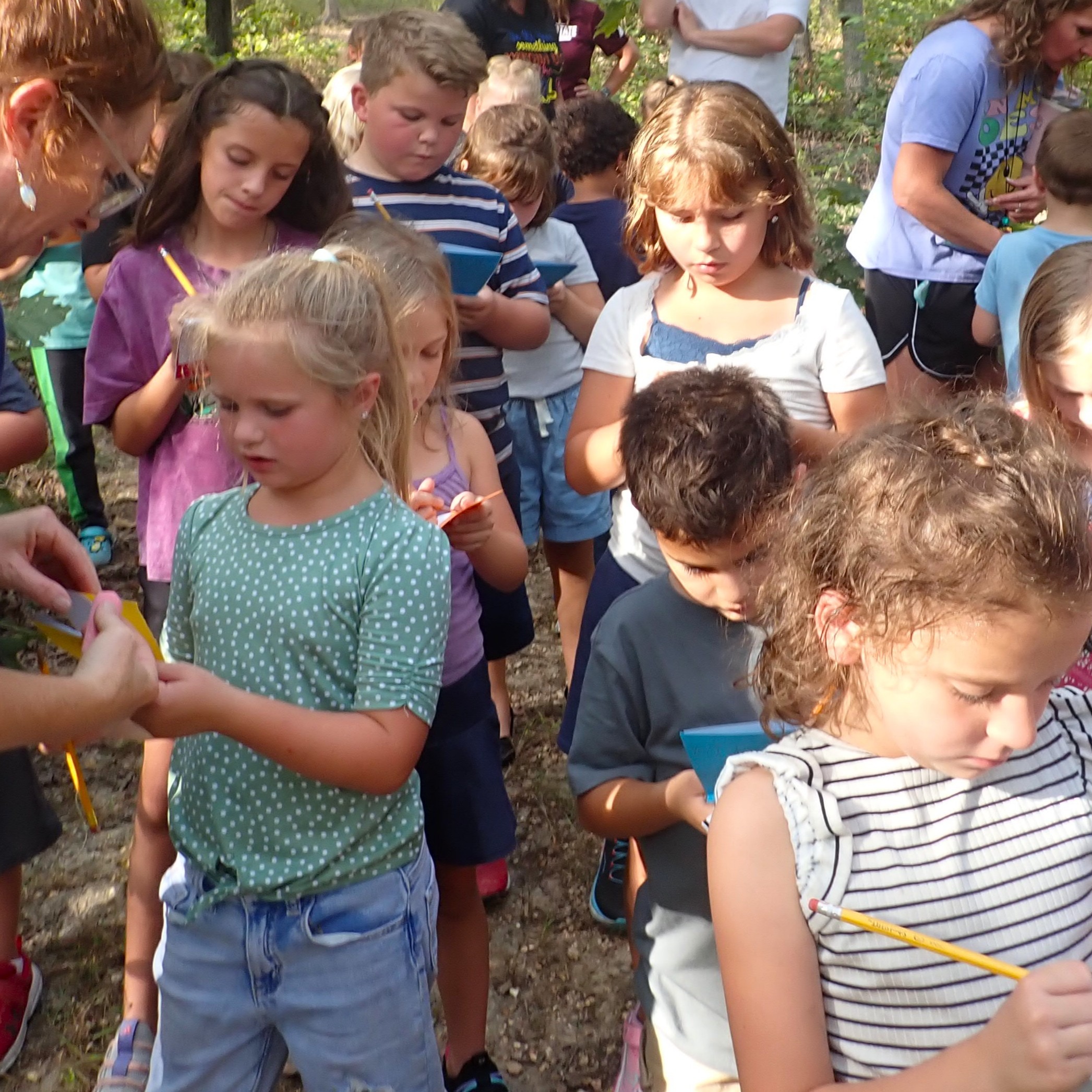 As Earth's Classroom turns 27 years old, check out some of the fun photos from programs in the last few weeks.
We have worked with Missouri Botanical Gardens Eco Act Program leading them on Ecology Wild Caving. The St. Louis Homeschool Network has ventured with us for Aquatic programs. And Phenology has been introduced to Gerald Elementary, Owensville Elementary, and Owensville Middle School...just to name a few programs.
Happy 27th Birthday to Earth's Classroom! ENJOY THE PHOTOS!