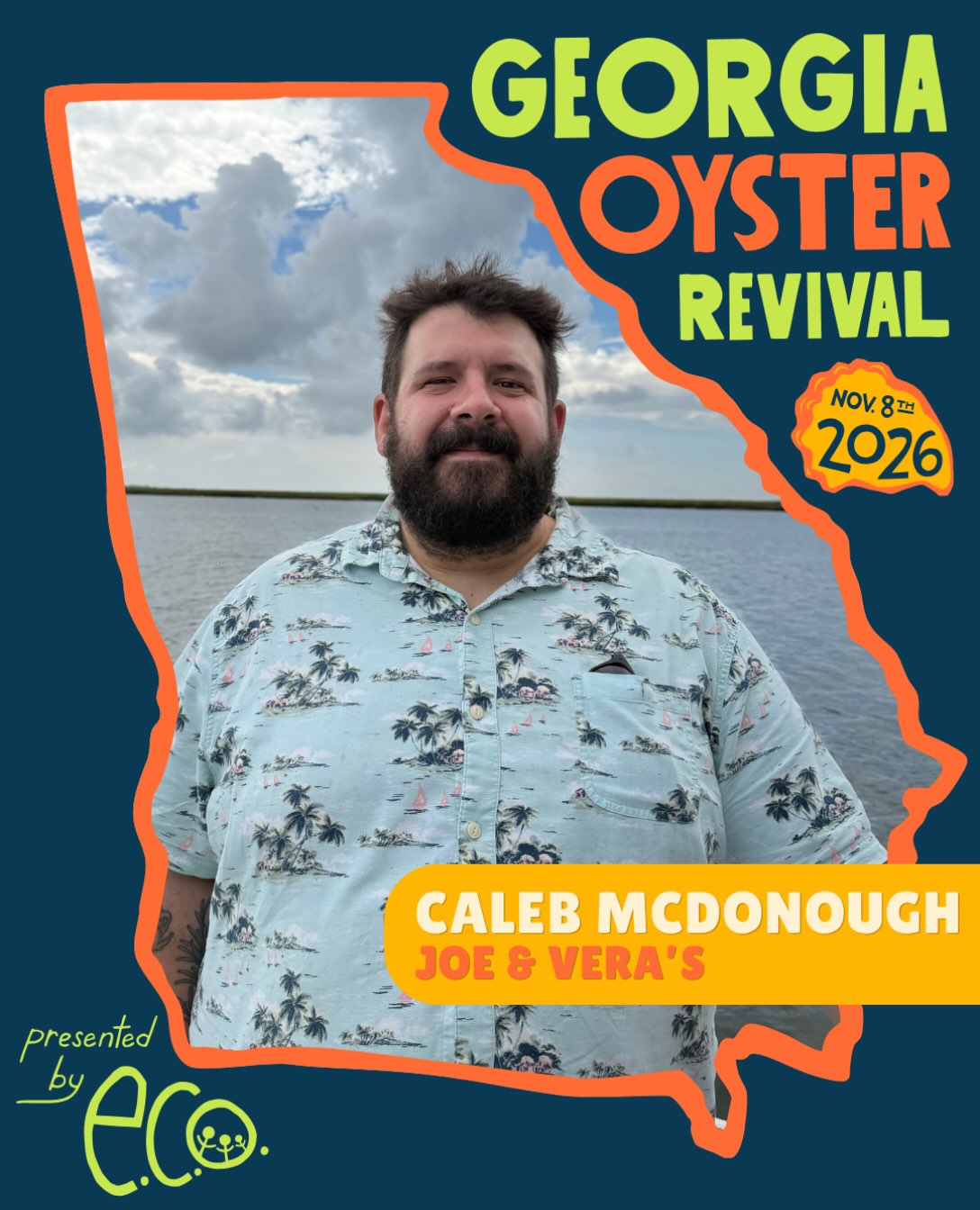 We’re excited to welcome Chef Caleb McDonough with Joe & Vera’s back to the 2026 Georgia Oyster Revival! 🦪
Chef McDonough brings over 15 years of diverse restaurant experience, having mastered every facet of the industry, working in high-end environments, spanning cuisines from Chinese to Italian, and having held every role from dishwasher to chef.
We can’t wait for y’all to taste what he’s bringing to this year’s Revival! 🥳
Come celebrate with us! Grab your tickets through the link in our bio! 🔗