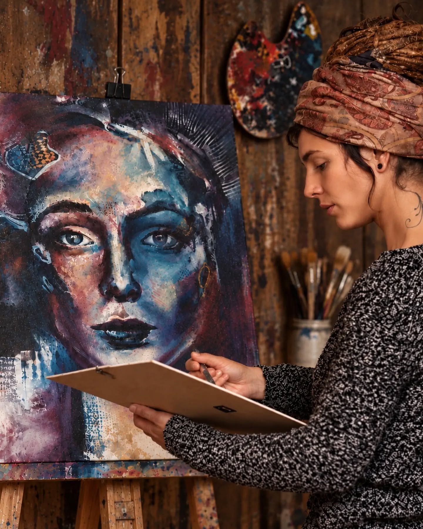 🎨 Difficile de savoir quand un tableau est terminé…
Car on pourrait toujours aller plus loin…
Ma maman m’a toujours dit : « Le mieux est l’ennemi du bien. » J’y pense souvent à la fin d’une création. 😅
Pour moi, une œuvre est finie quand, en la regardant, elle provoque déjà quelque chose en moi.
Et vous ?
#PeintureContemporaine #ContemporaryPainting #CreativeProcess #ArtistLife #ArtInProgress