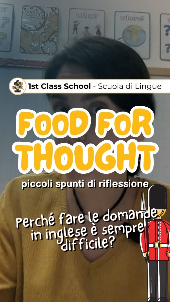 Sai chiedere "Cosa hai visto di bello al cinema?" "Qual è l'ultimo libro che hai letto?" "Dove pensi che andrai in vacanza?"
Risponditi sinceramente.
Perché è qui che cadono quasi tutti i nostri studenti. Sono spesso bravissimi a parlare di sé stessi, a fare monologhi, a volte addirittura a fare conferenze!
Ma poi dopo la conferenza non sanno chiedere un caffè, o parlare col vicino di poltrona, o fare due chiacchiere al bar.
Perché questo è un problema anche per gli studenti più bravi?
Perché sono abituati a rispondere agli insegnanti e alla fine non fanno mai domande. Ma le lingue sono comunicazione, sono scambio di informazioni... e se non so chiedere, come faccio a farmi dare le informazioni che vorrei avere?
Bisogna allenare questa abilità, imparare a formare le domande in maniera corretta e rapida.
Quindi ora sii sincero.
Sai mantenere viva una conversazione in inglese?
