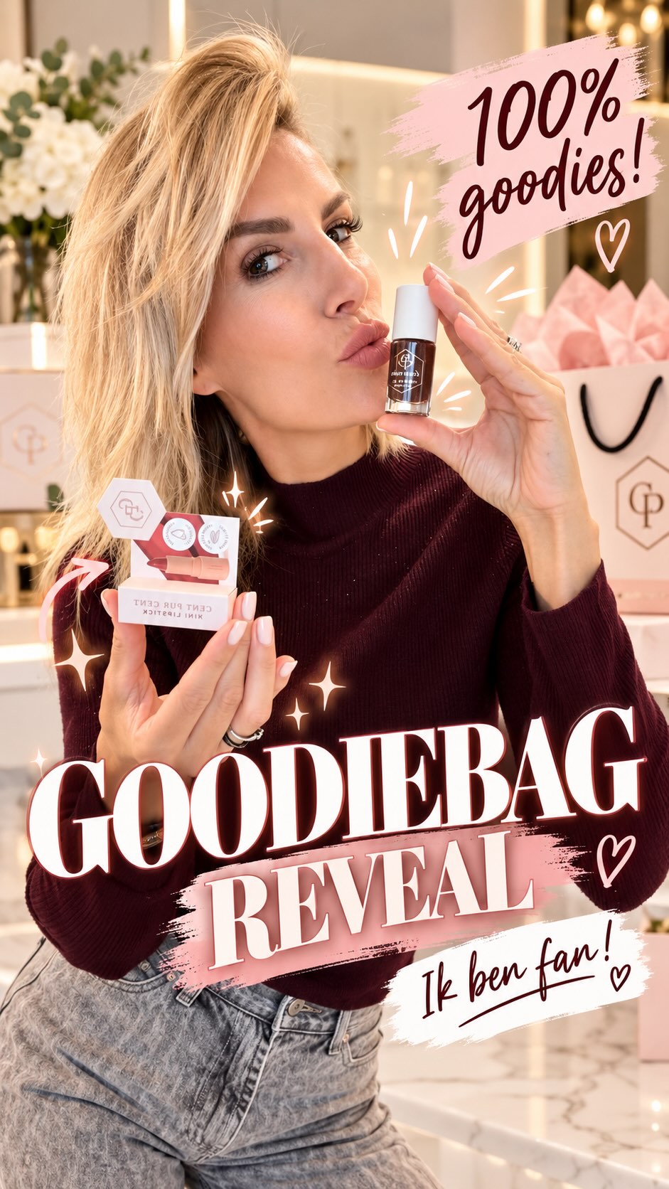 GOODIE REVEAL ✨
Een naam die bij heel wat beauty lovers geen introductie meer nodig heeft: Cent Pur Cent. 🤍
En jawel… ook zij maken deel uit van onze BONVIE goodiebags.
Voor onze Late Night zitten er maar liefst twee verschillende Cent Pur Cent goodies in de goodiebag — en in deze reel ontdek je welke. ✨
Extra leuk voor mij persoonlijk, want ik ben zelf fan van het merk en gebruik de producten ook privé.
📍 BONVIE LATE NIGHT
Vrijdag 16 oktober
18u — 21u
De eerste 35 klanten die tijdens de Late Night een aankoop doen, ontvangen een BONVIE goodiebag.
En geloof me… er komt nog héél wat moois aan. 👀