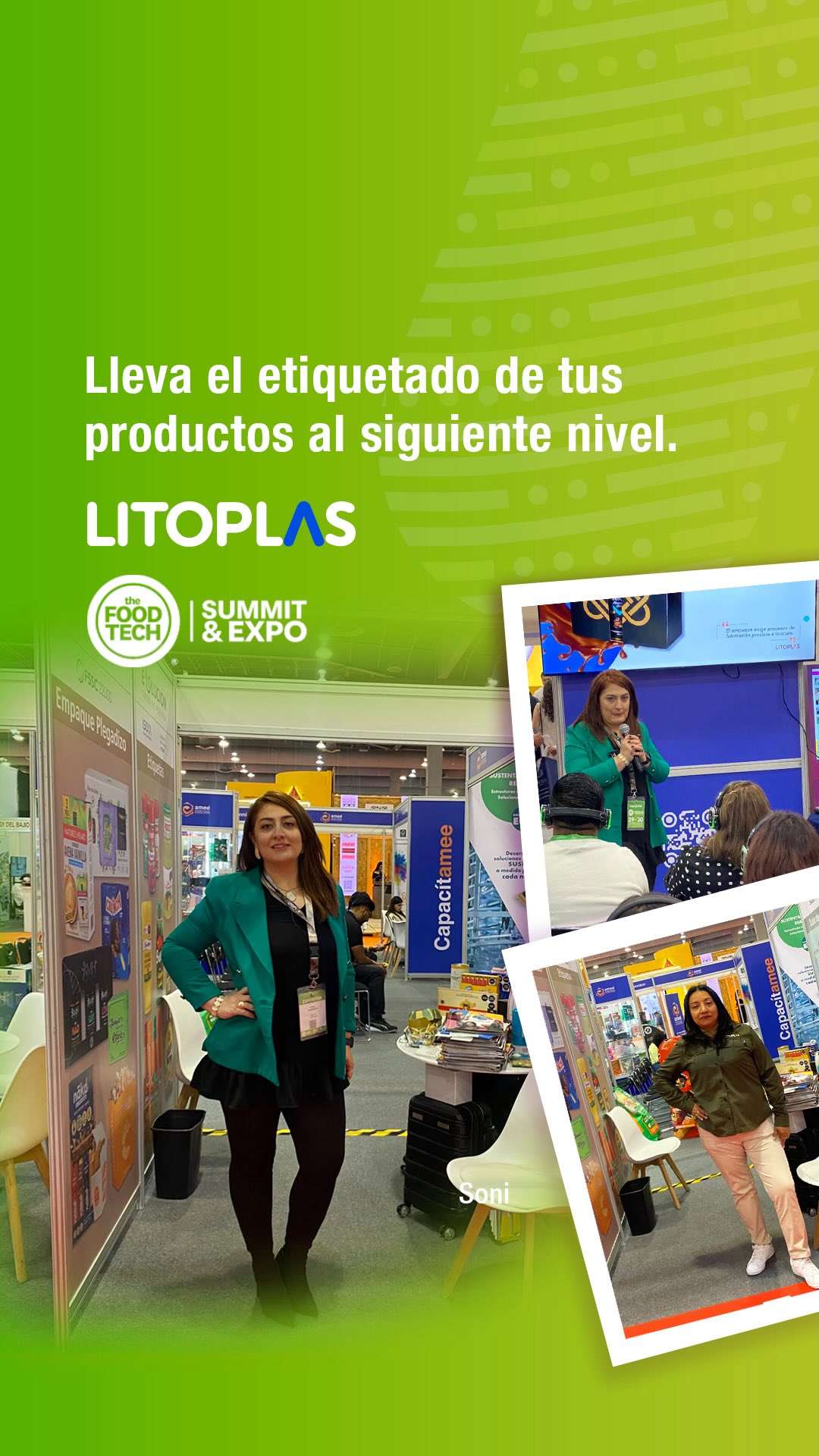 Atención a todos los equipos de Desarrollo de Producto y Marketing Alimentario 🛠️ En The Food Tech Summit & Expo te ayudamos a aterrizar viabilidad técnica, estructuras y materiales para tu empaque o etiqueta.
🏛️ Centro Banamex, CDMX
🗓️ 30 de septiembre y 01 de octubre
⏰ 10:00 am a 7:00 pm
📍 Stand 3240 - G
¡Aterricemos tus ideas juntos! 📦🏷️
#DesarrolloDeProducto #Litoplas #FoodTechSummit #Empaques