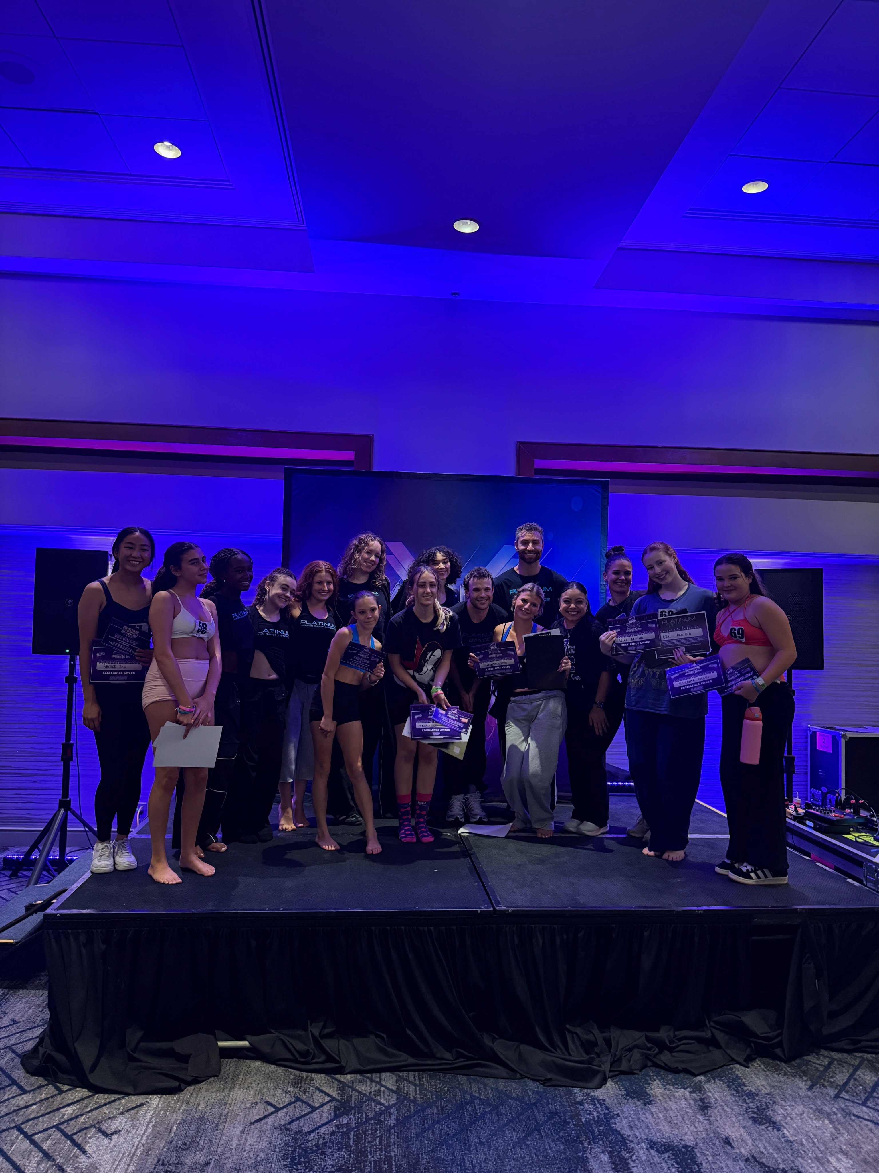 Amazing day at @danceplatinumco convention ⭐️🤩 congratulations to all of our dancers who attended! So much fun taking class from a familiar face Miss @alekswojda 🥰