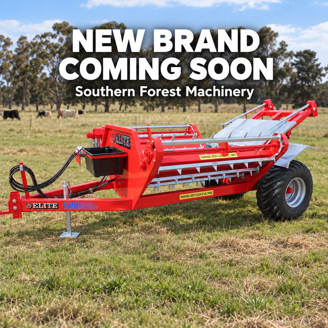 A new addition to the SFM line-up 🌾 We’re welcoming WMI bale feeders to Southern Forest Machinery!
Australian made and shaped by feedback from farmers, these feed out wagons combine solid construction, good ground clearance and straightforward maintenance to keep everyday feeding practical.
Our first Elite round bale feeder is arriving soon, ready to handle hay and silage with:
✔️ Capacity to carry up to two round bales
✔️ A versatile loading system with collapsible forks
✔️ Simple chain adjustment and easy maintenance access
Feeding a bigger mob or don’t want to have to return to the stack so often? We can also order 4 and 6-bale Champion feeders, giving you more feed on board and fewer trips back to the stack. Custom designs are available with a side-feed chute or high sides to suit your feeding setup, whether into a trough or feedlot bin.
From a couple of bales to a bigger feeding run, chat with our team about a WMI feeder to suit your farm. Don’t get caught short this coming feeding season - order yours today for guaranteed delivery when you need it!
#SouthernForestMachinery #WMIFeeders #AustralianMade #cattle #sheep