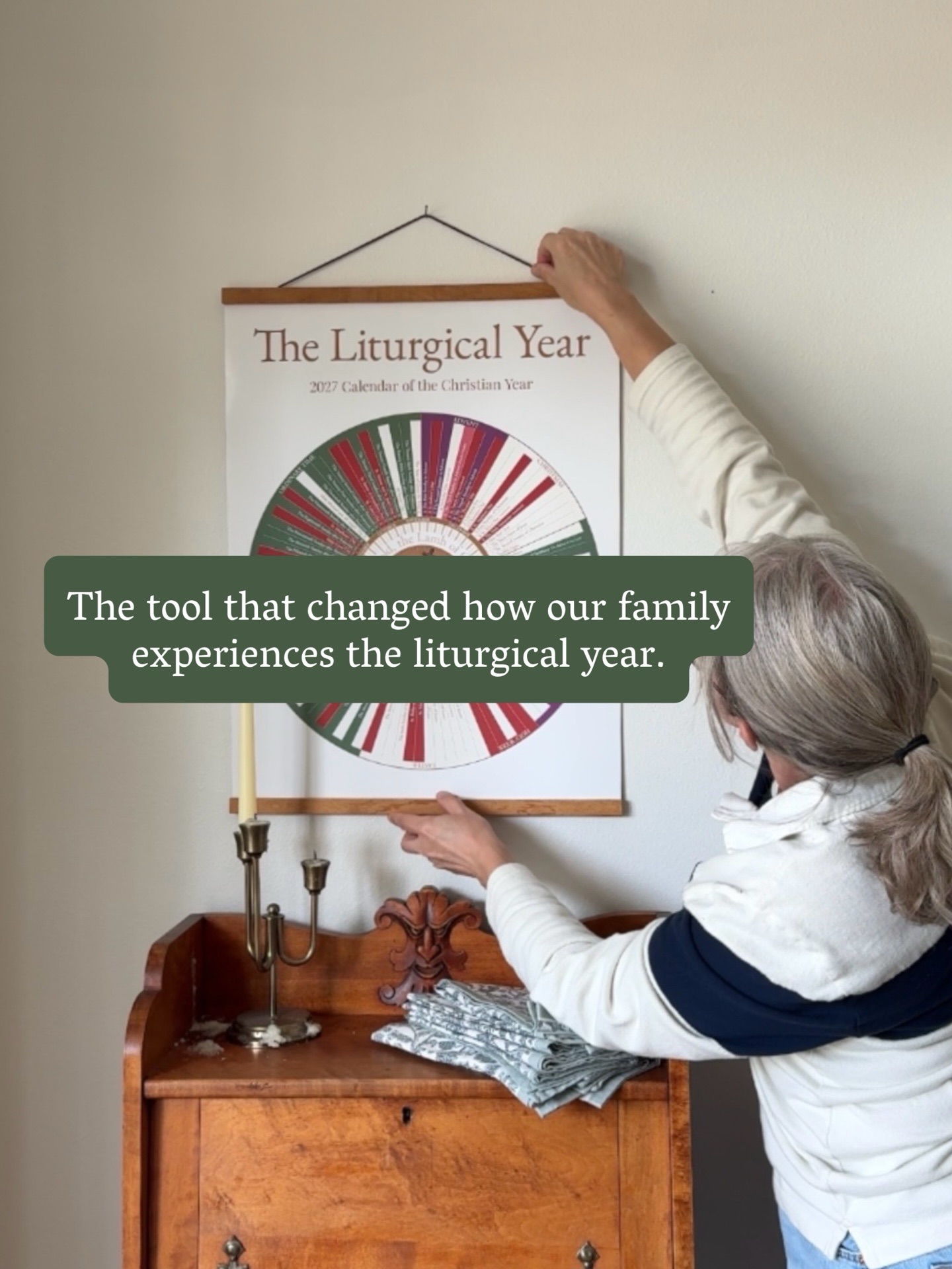 The liturgical year is beautiful. But it is also easy to miss.
Feast days arrive and pass without being marked. Seasons change and we mean to do something and then suddenly it is over and we are on to the next one. The story keeps moving and we keep forgetting to live inside it.
That was our family for a long time.
Until we created a tool that changed everything.
The Liturgical Home Calendar and Planner gives you the whole year spread out before you — every season, every feast day, every fast, every saint — so you can actually see what is coming and plan for it before it arrives. It is beautiful enough to display on your wall and specific enough to actually use.
This is the year you stop missing the feast days.
Comment “calendar” for the link.
.
.
.
.
.
#liturgicalcalendar #liturgicalyear #liturgicalliving #livingliturgically #liturgicalhome