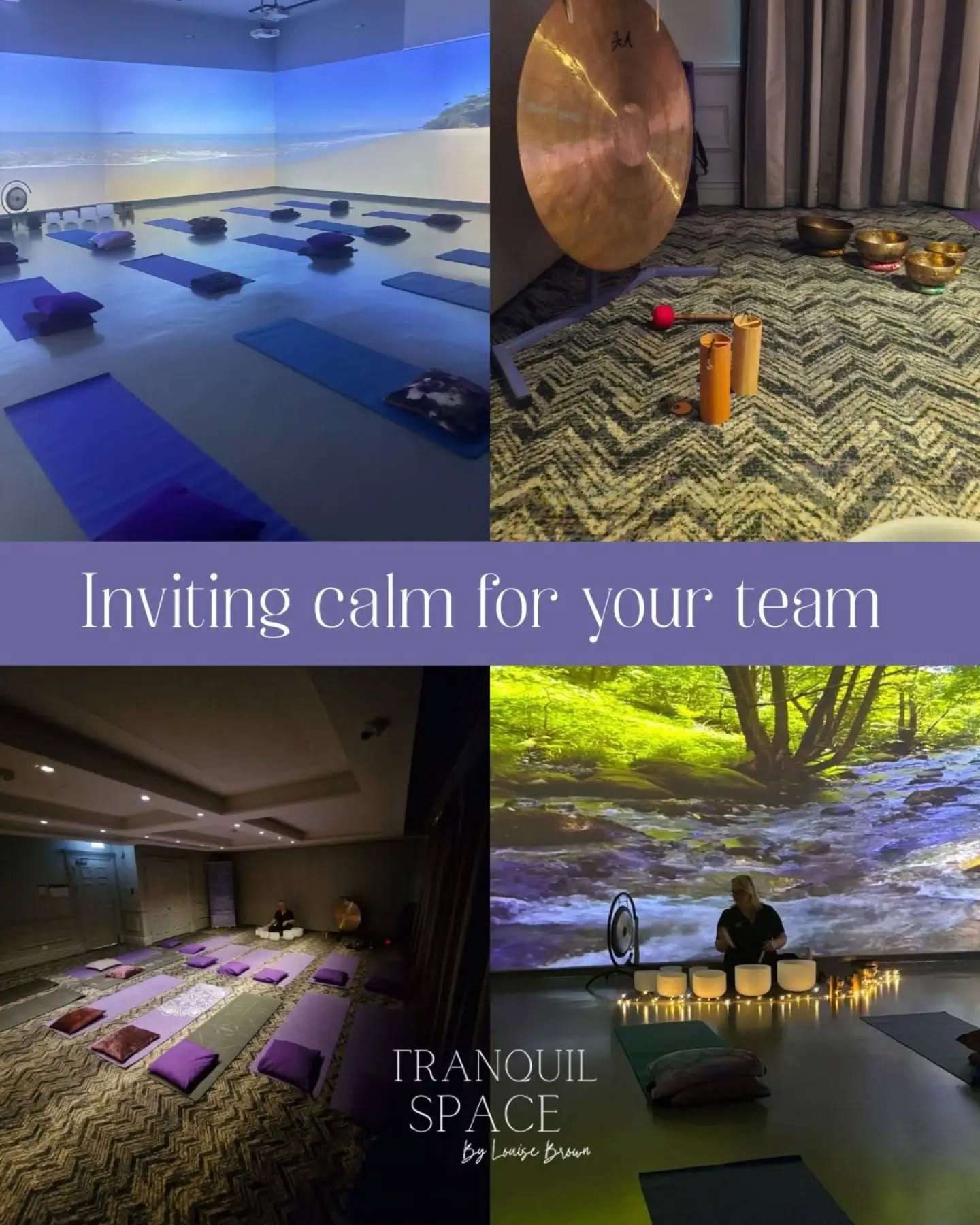 Could your team use a little calm? ๐
During my time in the healthcare sector, including nearly 10 years in the NHS across different settings, I personally experienced stress, anxiety and burnout. As a highly sensitive person, I needed to find tools that helped me manage everyday pressures and care for my own wellbeing.
The practices that helped me became the foundations of the work I do today. I went on to train in them, and itโs this lived experience that drives my passion for helping others find time to pause, relax and unwind.
Here at Tranquil Space, I offer beautifully bespoke relaxation sessions, combining practices such as simple breathwork, meditation, mindfulness and soundbaths. Each session is thoughtfully created around your teamโs needs, bringing a little calm and connection into the working day. ๐
I know how much it can mean to feel supported and appreciated, especially when working in a demanding environment. Giving your team space to step away from their responsibilities, take a breath and recharge is a lovely way to show that their wellbeing matters.
If youโd like to invite a little calm into your workplace, Iโd be delighted to create something special for you and your team.
Please get in touch at relax@tranquilspace.uk ๐
Lou xx
#staffwellbeing
#relaxation
#pausebreathrelax
#tranquilspaceuk