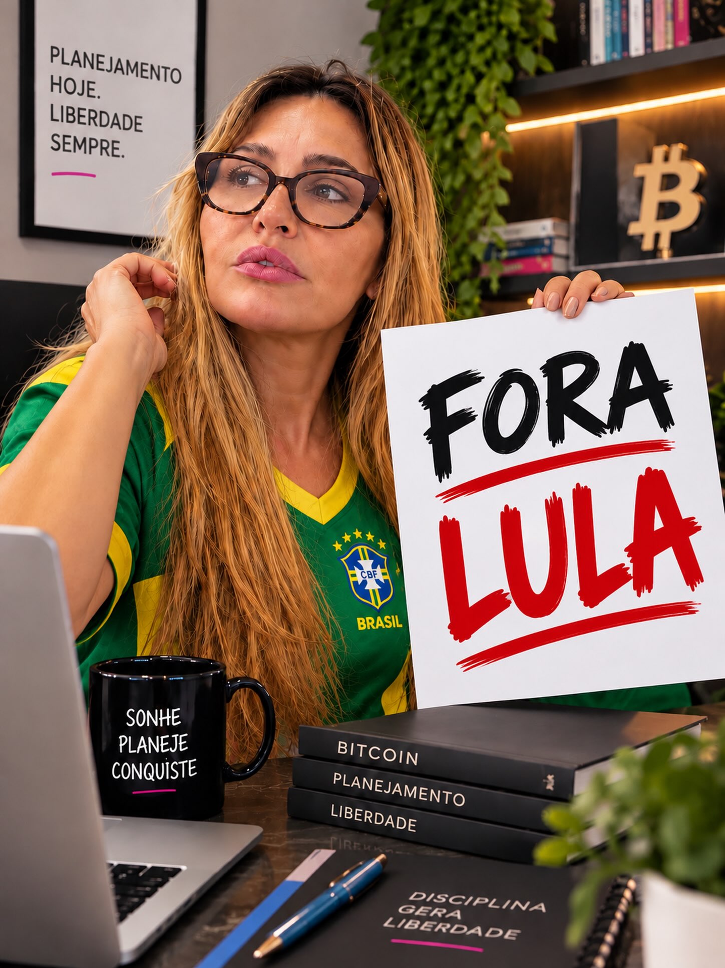 Fora Lula.
#declarandobitcoin #foralula