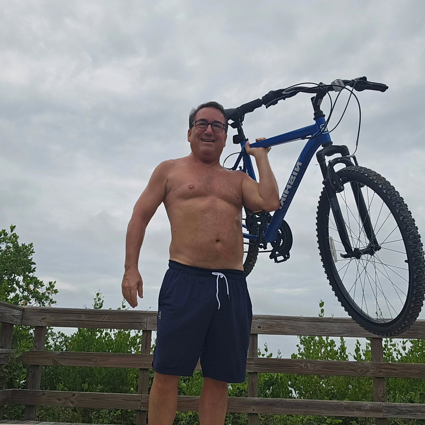 Two locals showed me a new trail today. Great find!