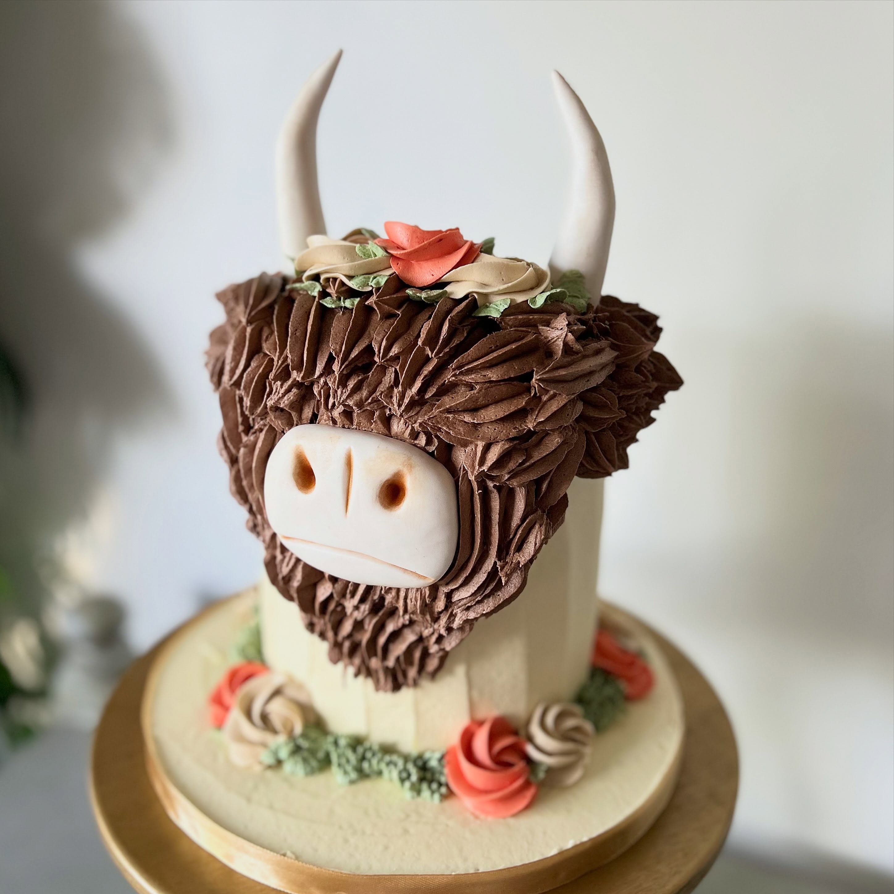 When the birthday girl is a HUGE Highland cow fan, there was really only one cake that would do!
This gorgeous bespoke Highland cow cake was created for a very special birthday celebration at a local rodeo in Birmingham — and we think this little fluffy fellow was right at home!
The cow was hand-piped entirely in our delicious buttercream, carefully piped to bring this adorable Highland cow to life. Finished with those fabulous horns, a cute little face and pretty buttercream flowers, this cake was made to be the star of the birthday celebrations
And honestly… how could you not fall in love with that face?! 🥹
📍 Bespoke celebration cakes | Birmingham
#highlandcow #highlandcowcake #buttercreamcake #cakemakerbirmingham #birthdaycake