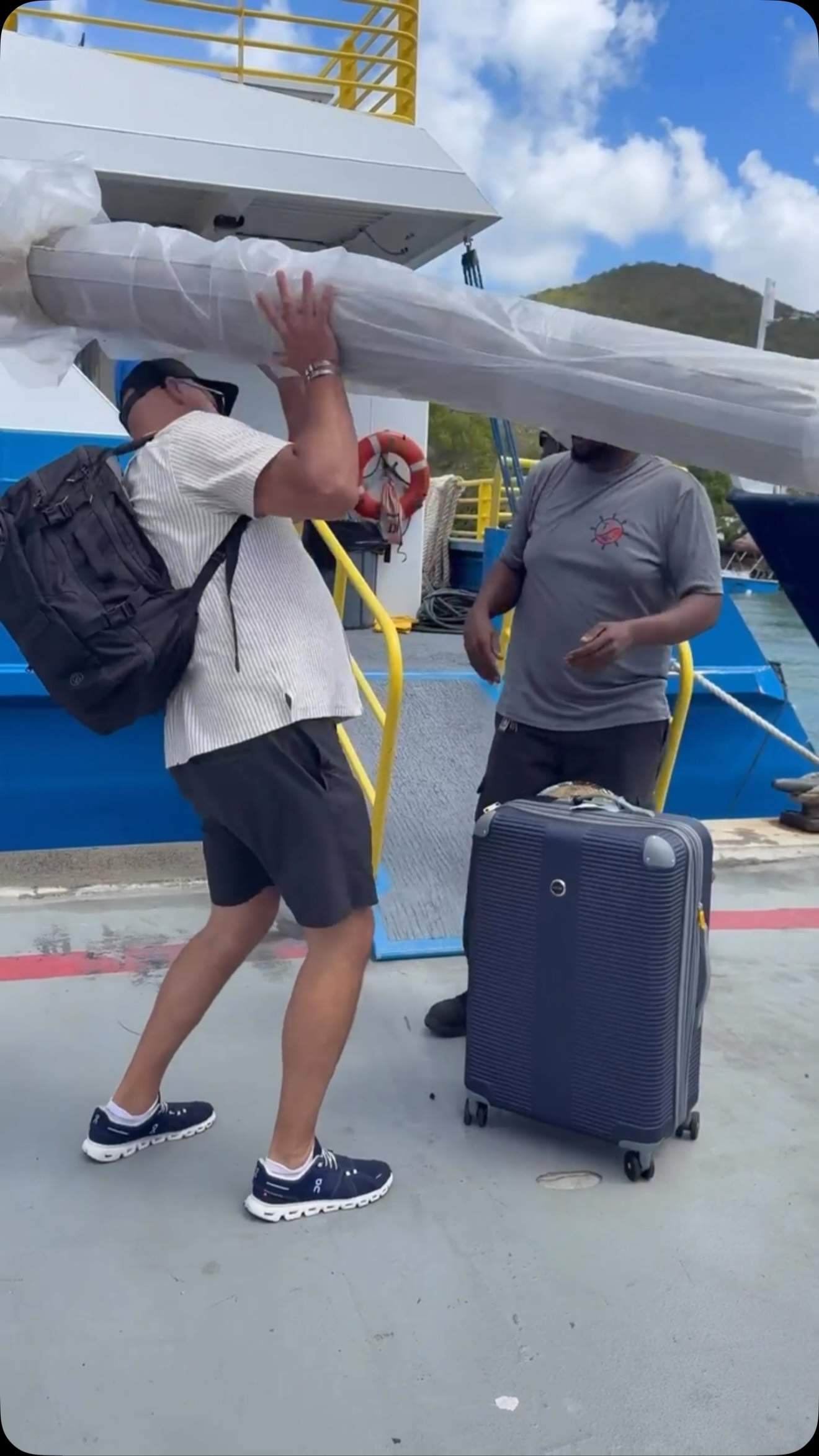 Ferry over to the bigger island to shop! It’s hard to get stuff here lol.
#islandlife #stjohn #virginislands