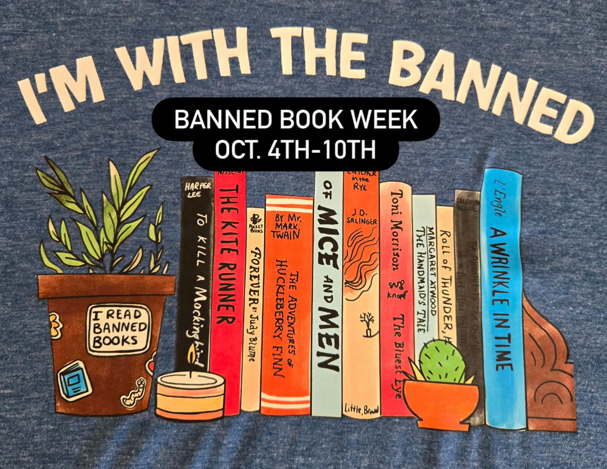 Banned Books Week
October 4-10 #friendsofthecamarillolibrary #bannedbooksweek #read #shop #donate