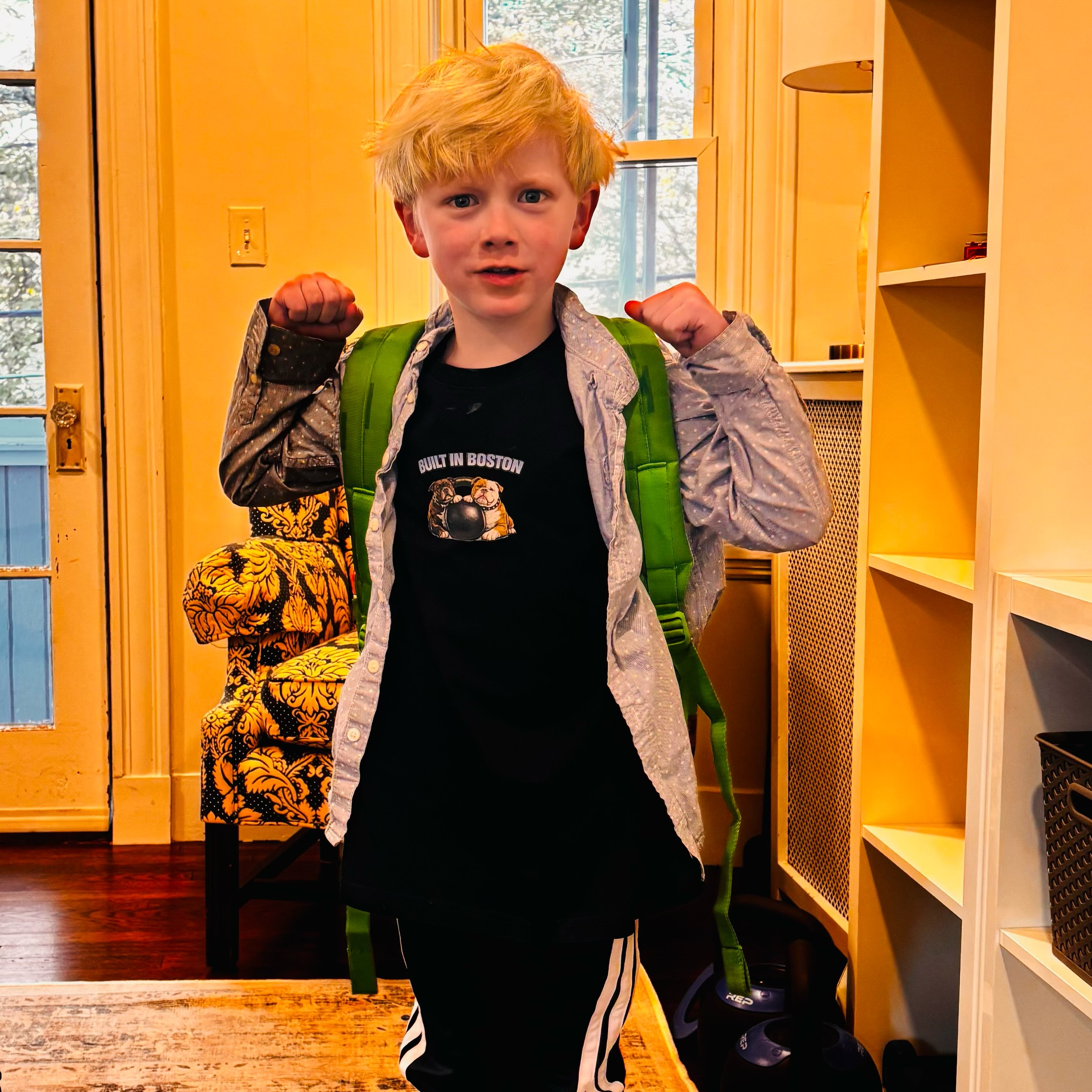 Our boy Henry is representing BIB around town. We love to see it! 💪🏼