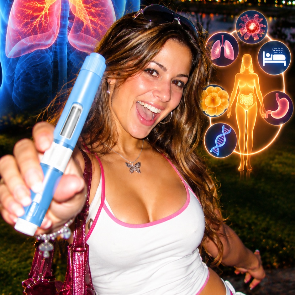 CANETA EMAGRECEDORA IGUAL A MENOS ATAQUE DA ASMA???
SEMAGLUTIDA E ASMA: 40% MENOS EXACERBAÇÕES NO EIXO ENTRE METABOLISMO E PULMÃO
(dado apresentado no ERS 2026 colocou agonistas de GLP-1 no radar da pneumologia).
Em análises, envolvendo 20 a 22 mil pacientes em cada uma, indivíduos que iniciaram agonistas de GLP-1 foram comparados àqueles que iniciaram drogas antidiabetes orais como as sulfonilureias.
🔬 O achado que chamou atenção:
➡️ Na asma, a semaglutida esteve associada a 40% menos exacerbações (crises).
➡️ Na DPOC (bronquite com enfisema), a associação foi de 20% menos exacerbações.
Atenção importante: trata-se de importa te ASSOCIAÇÃO, já que o estudo não foi um ensaio clínico randomizado desenhado para demonstrar que semaglutida previne exacerbações respiratórias.
Mas, o resultado é interessante porque obesidade e doencas respiratorias obstrutivas, como a asma, compartilham uma complexa interface fisiopatológica:
🫁 alteração da mecânica pulmonar
🔥 inflamação sistêmica e imunometabólica
⚖️ excesso de adiposidade
😴 apneia obstrutiva do sono
↩️ refluxo gastroesofágico
🧬 alterações imunológicas
E existe a hipótese baseada em dados experimentais, sugerindo que a sinalização do receptor GLP-1 pode modular vias inflamatórias relevantes para a asma, incluindo mediadores como a IL-33/ILC2 e NLRP3.
Além disso, análise do estudo randomizado SELECT encontrou menor ocorrência de eventos relacionados à asma entre participantes tratados com semaglutida 2,4 mg versus placebo.
📌 O que podemos afirmar?
1-SIM: tratar a obesidade pode contribuir para melhorar o controle da asma.
2-PROMISSOR: GLP-1RA pode ter benefícios respiratórios adicionais à perda ponderal.
3-AINDA NÃO: semaglutida não deve ser considerada, com as evidências atuais, medicamento específico para prevenção de exacerbações da asma.
A mudança conceitual está aqui: em alguns pacientes, a obesidade pode não ser apenas uma comorbidade da asma, mas sim, pode fazer parte do próprio fenótipo respiratório.
A necessidade próxima da pneumologia de precisão será responder se tratar o metabolismo também pode significar tratar parte da doença pulmonar? #CLIESPVACINAS #la_fragetti